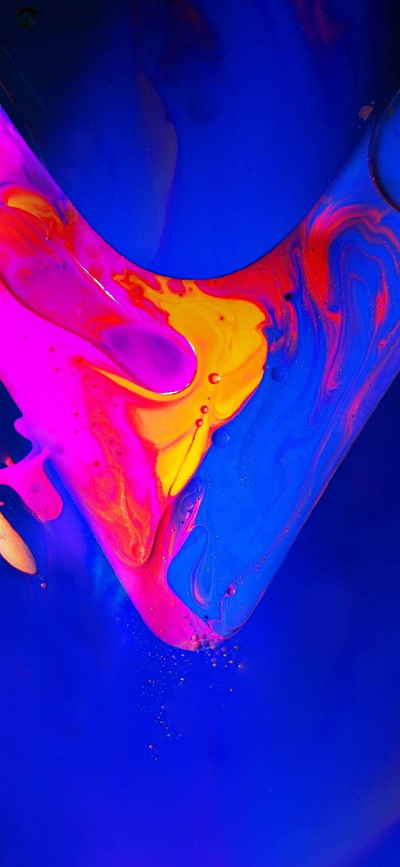 Vivo V20 คอนทราสต์อาร์ต วอลเปเปอร์
