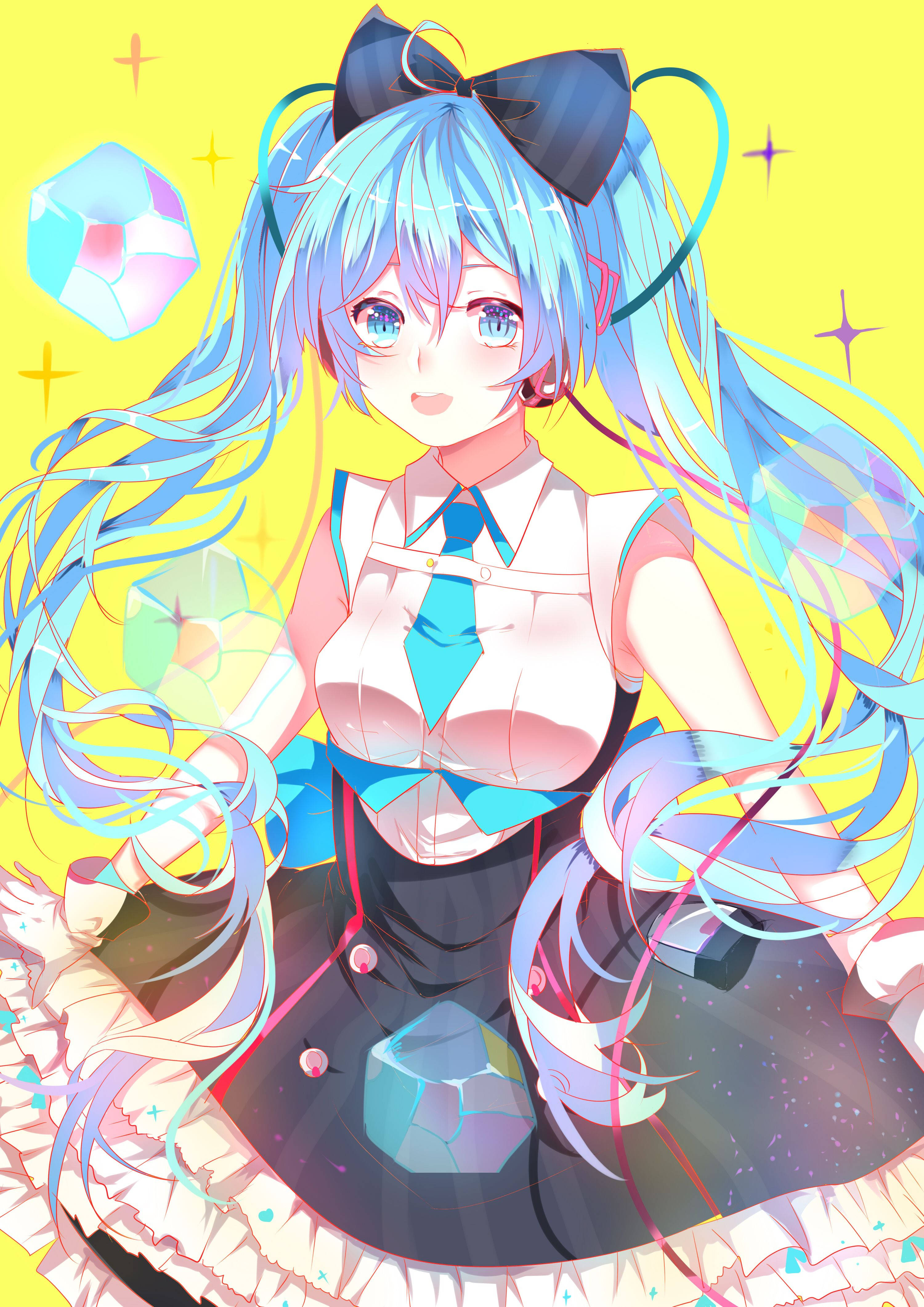 ฮัตสึเนะ มิกุ ปรากฏการณ์ VOCALOID และป๊อปสตาร์ดิจิทัล วอลเปเปอร์