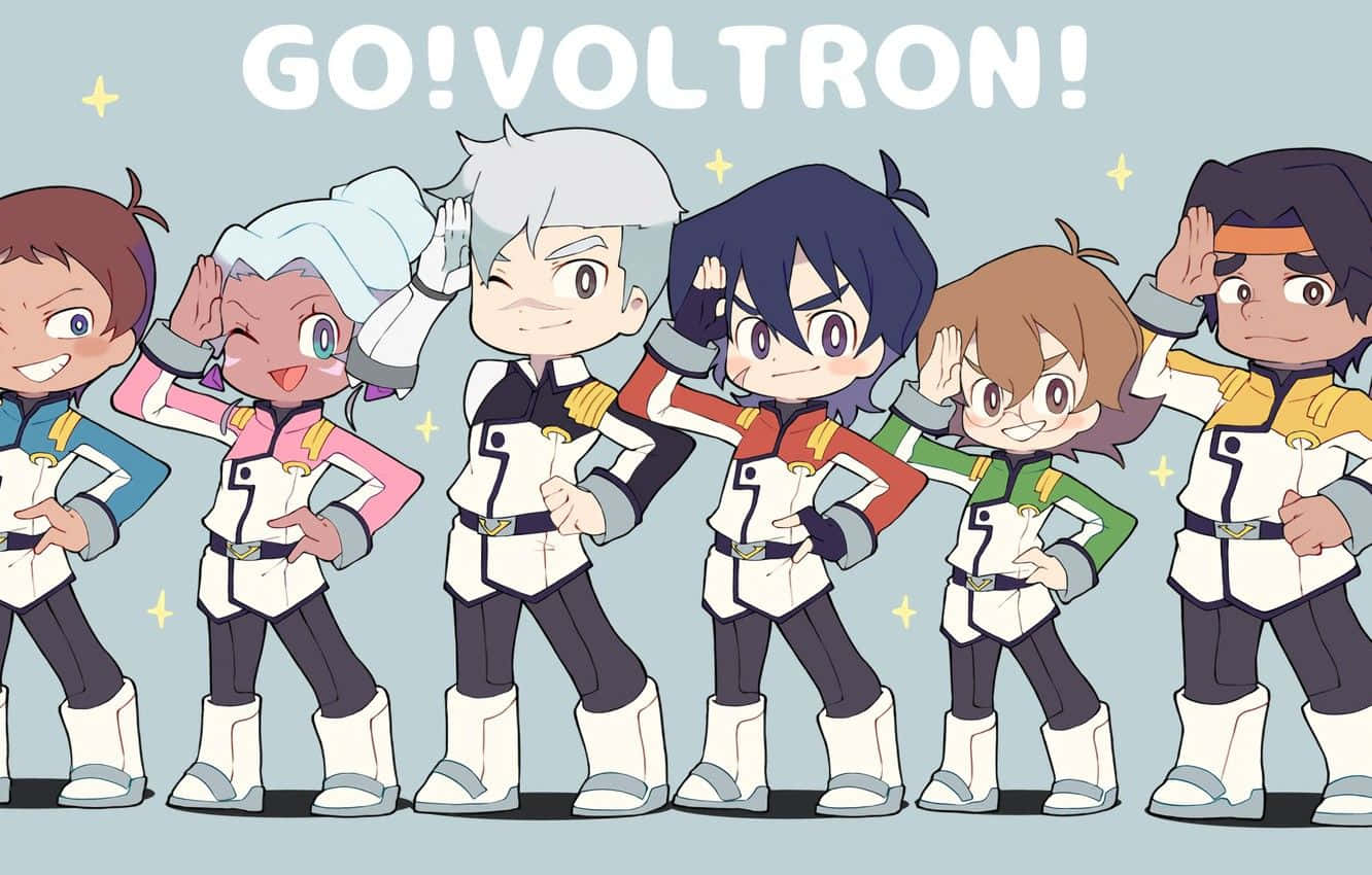 Voltron อนิเมะดิจิตอลอาร์ตน่ารัก วอลเปเปอร์