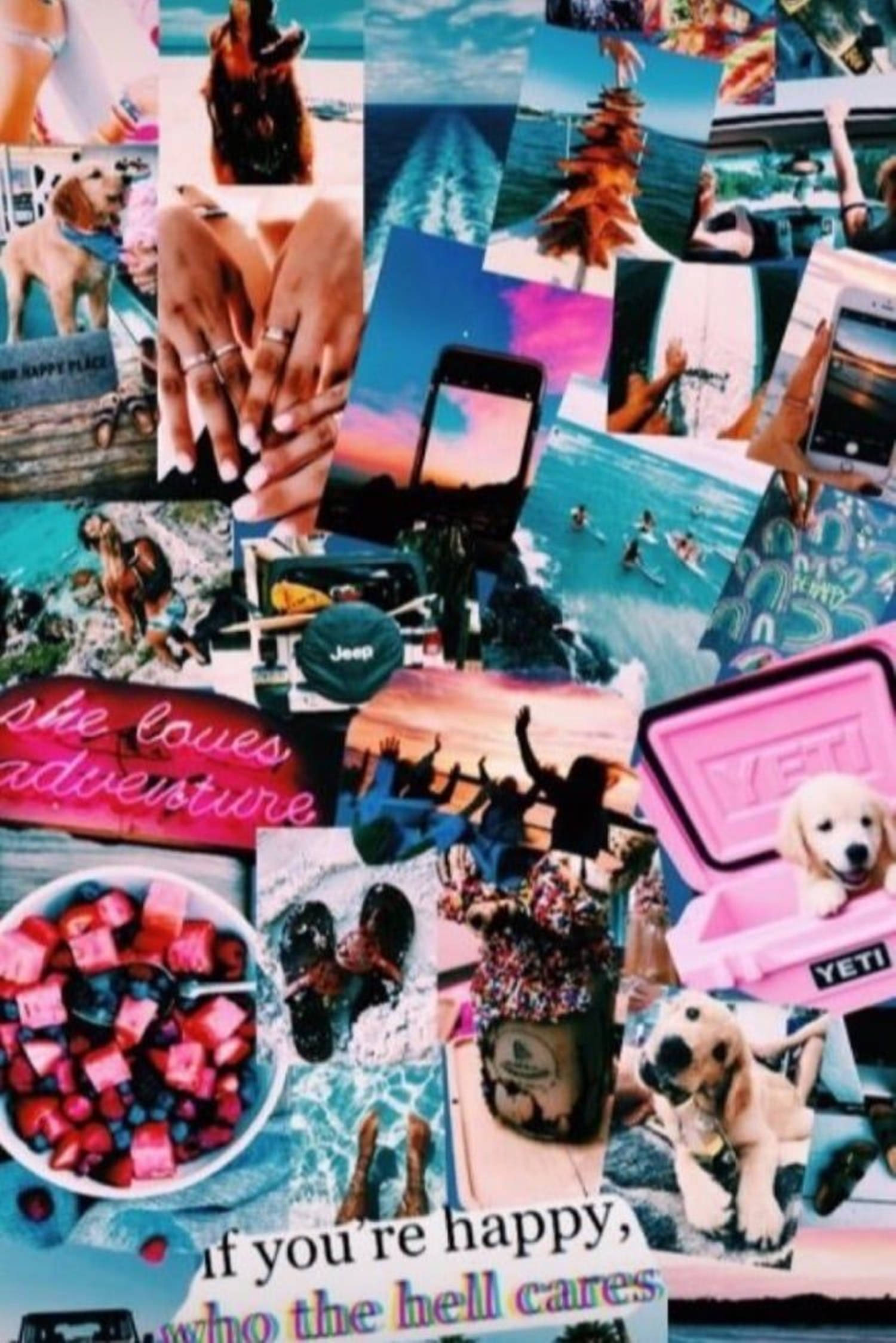 ใครจะไปสนใจ ภาพคอลลาจแนว VSCO สุดสวย วอลเปเปอร์