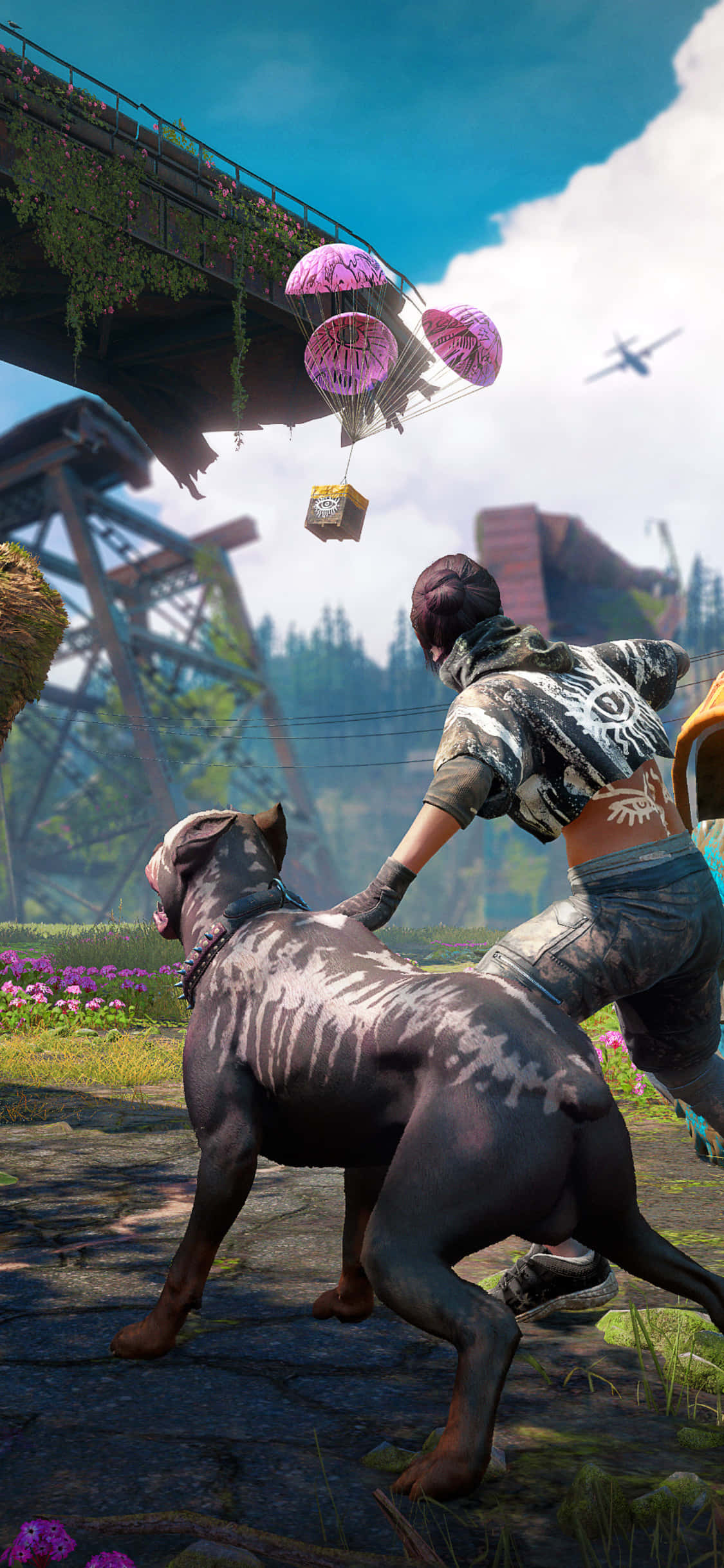 พื้นหลัง Waiting For Loot สำหรับ Pixel 3 Far Cry New Dawn วอลเปเปอร์