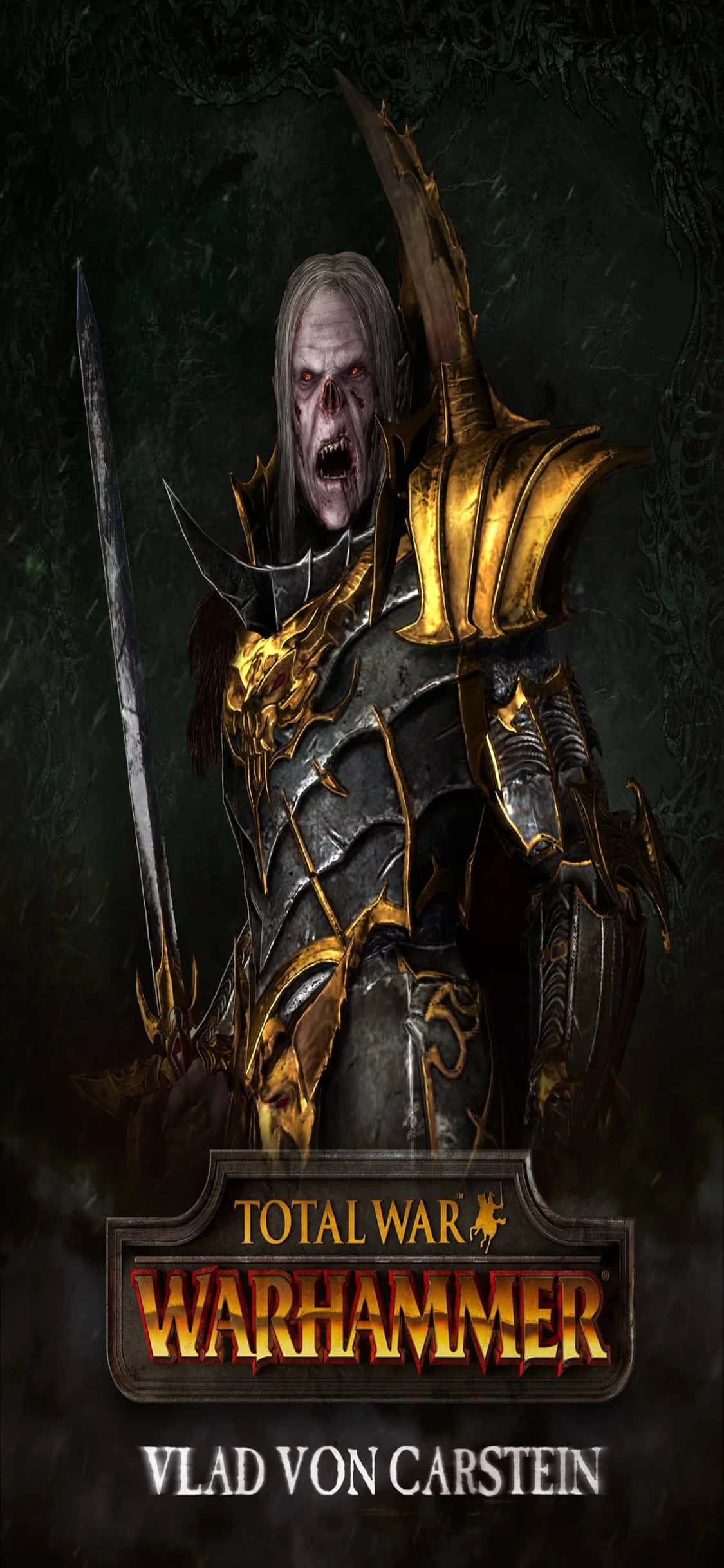สัมผัสสงครามเบ็ดเสร็จและจักรวาล Warhammer อันกว้างบน iPhone X ของคุณ วอลเปเปอร์