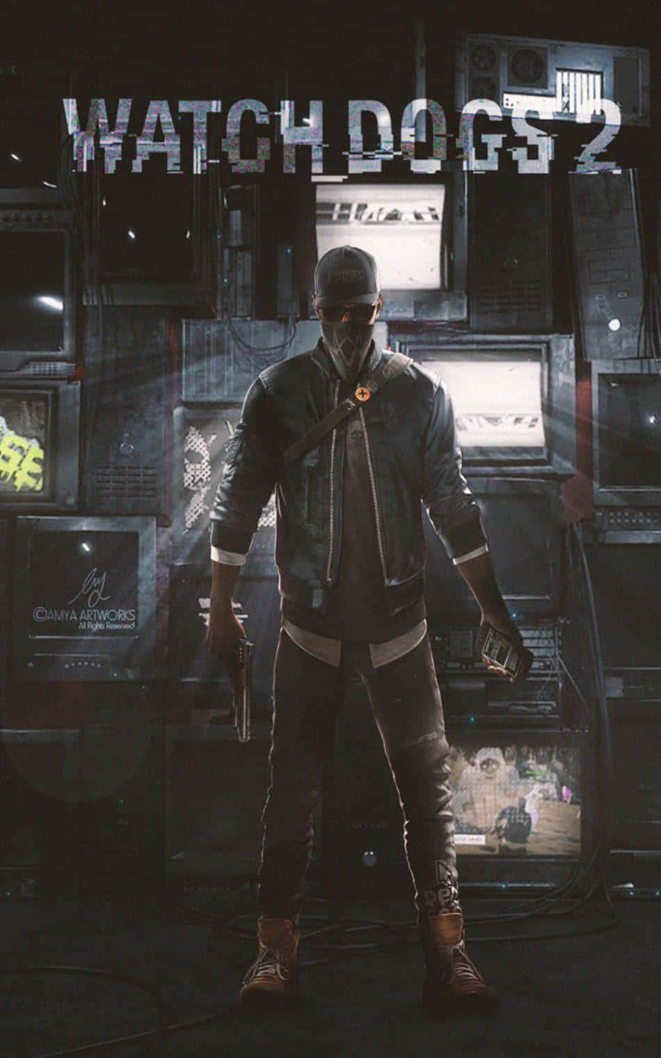 วอลเปเปอร์ Watch Dogs สุดเท่สำหรับ iPhone วอลเปเปอร์