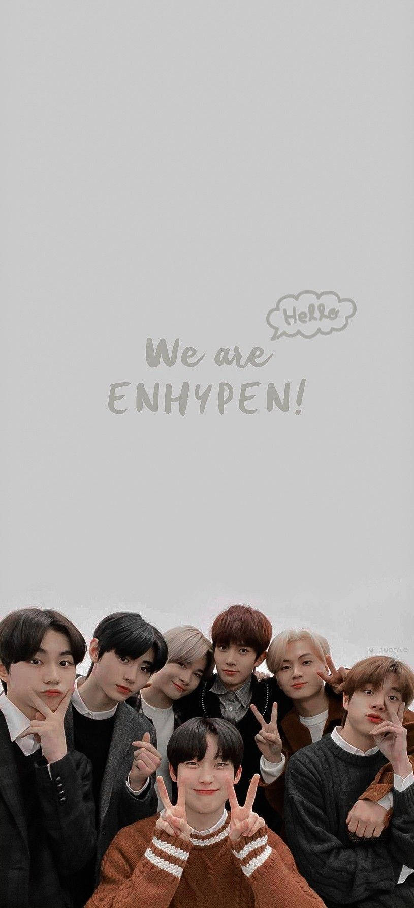 We Are Enhypen Aesthetic วอลเปเปอร์