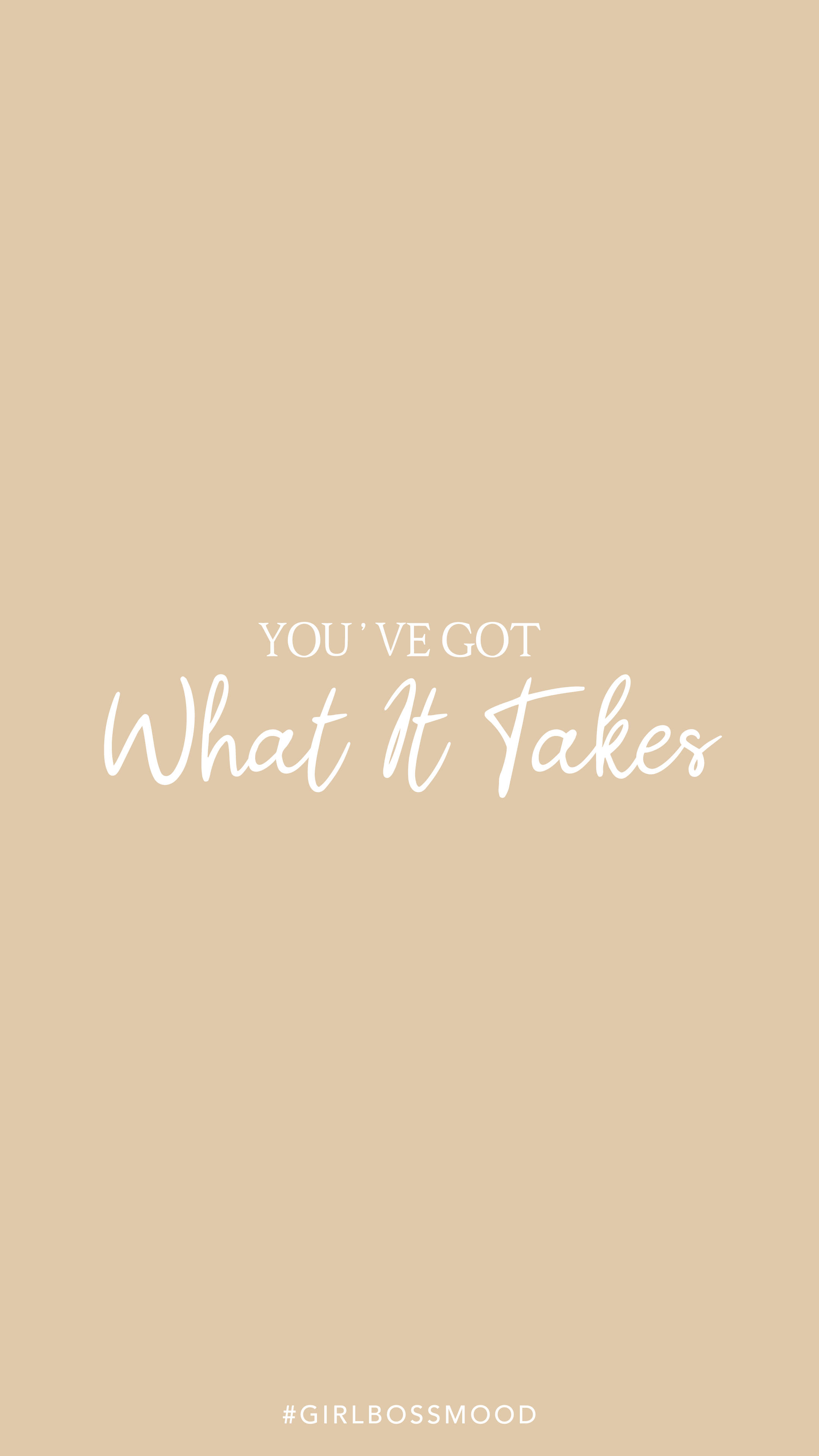 What It Takes ครีมเอสเธติก วอลเปเปอร์