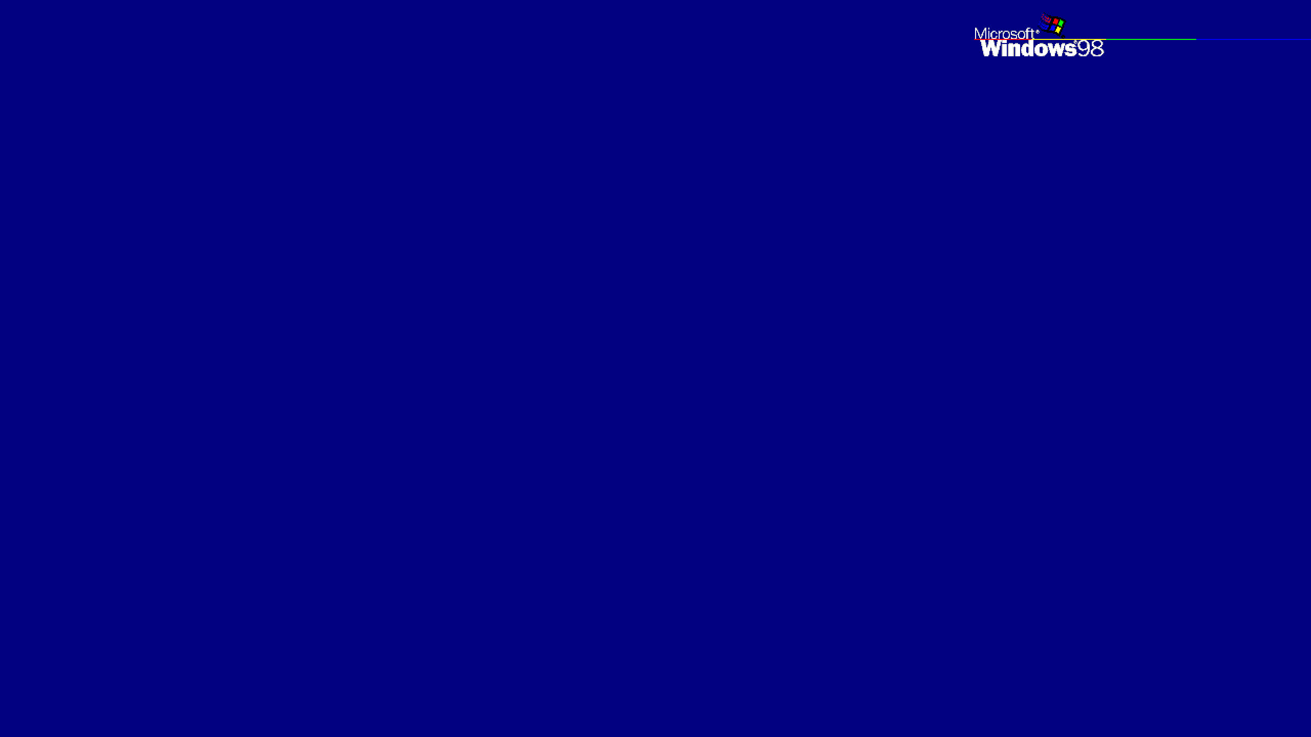 Windows 98 - ระบบปฏิบัติการ Microsoft อายุเกือบ 20 ปี วอลเปเปอร์