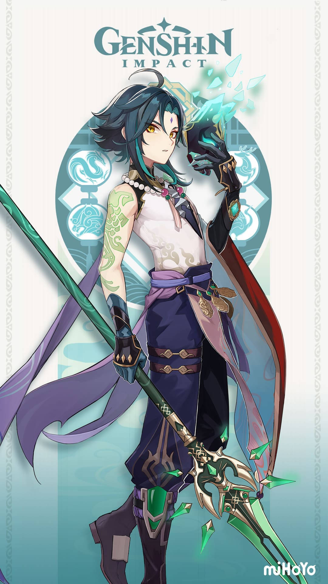 Xiao Genshin Impact โทรศัพท์ วอลเปเปอร์