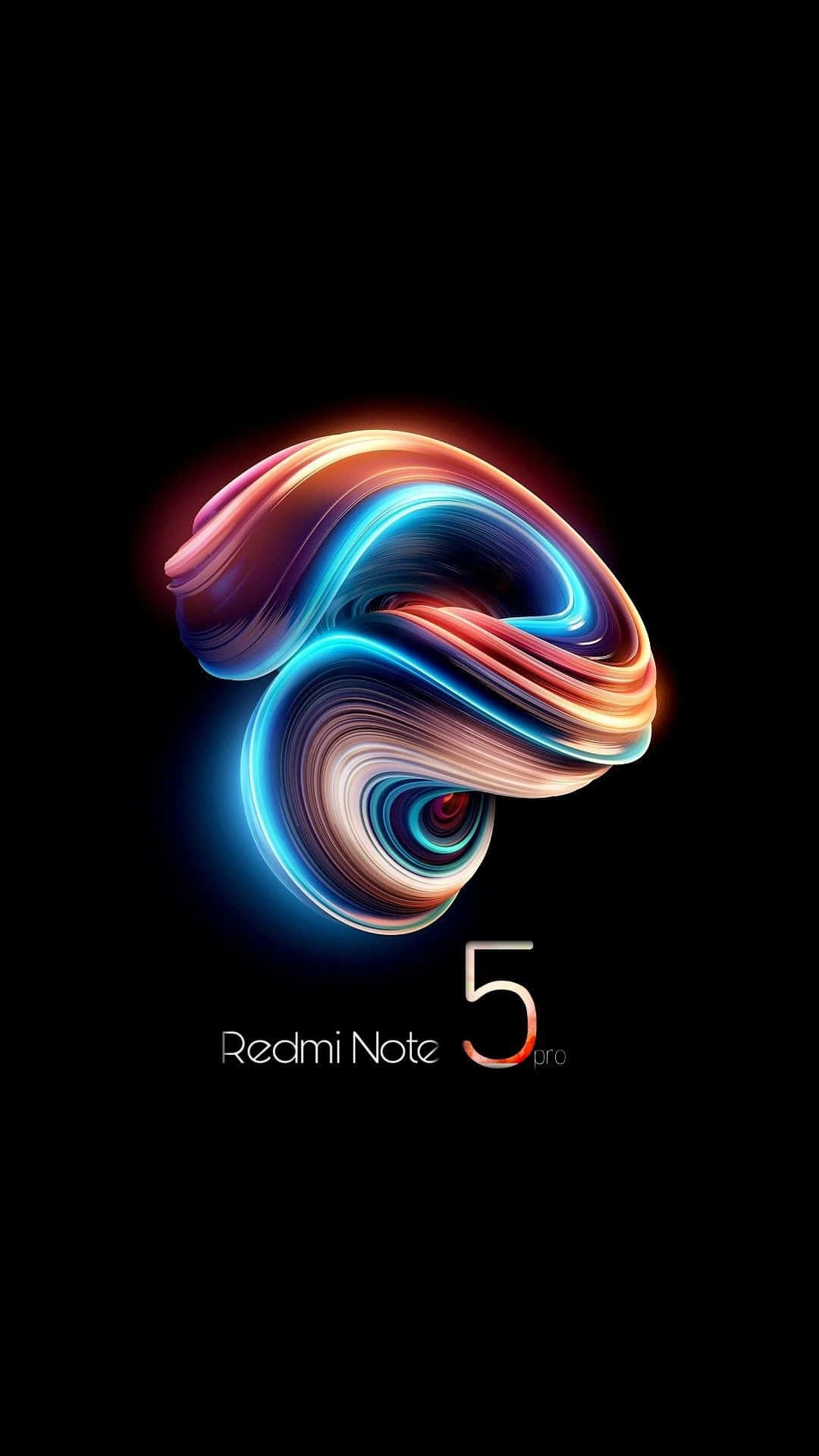 สมาร์ทโฟน Xiaomi พร้อมโลโก้เรืองแสง วอลเปเปอร์