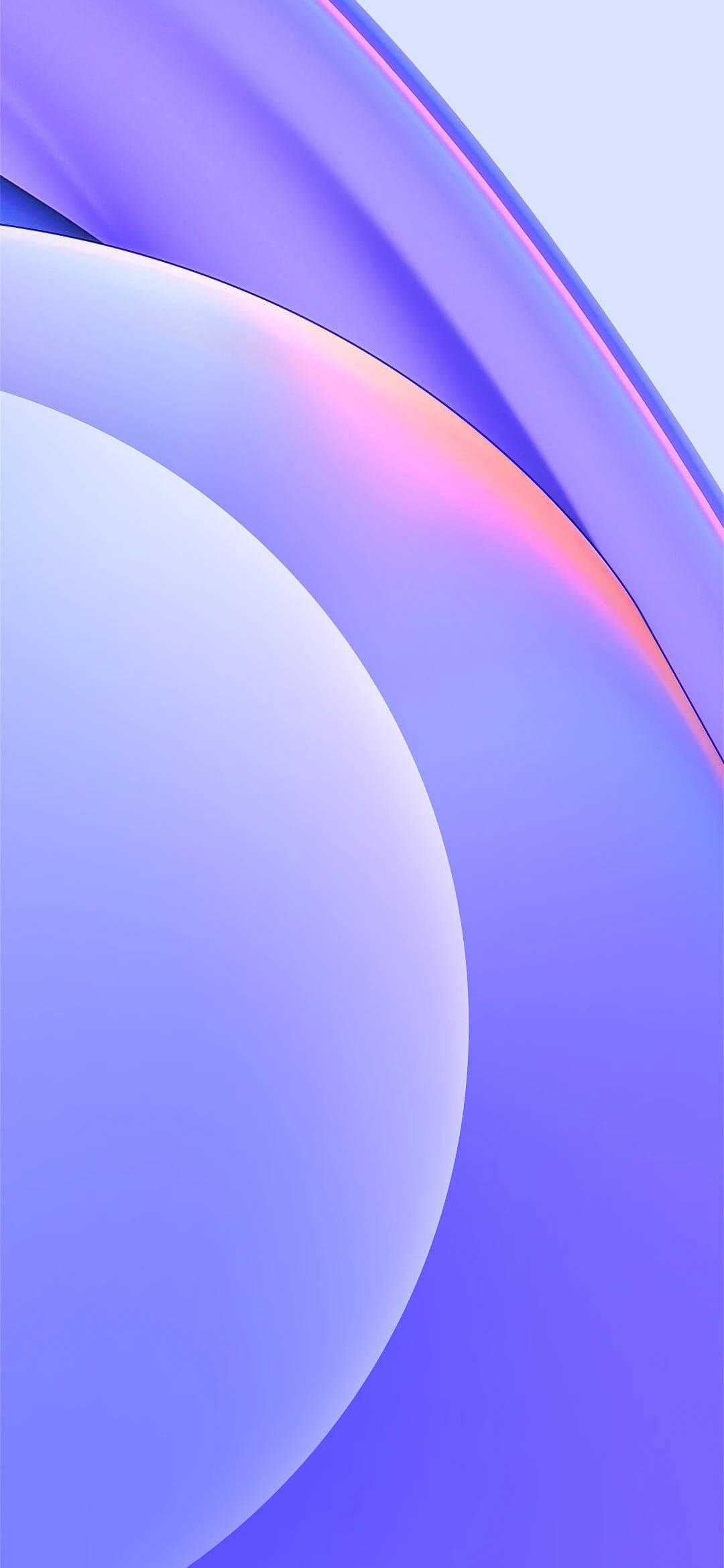หลอดไฟสีม่วงสำหรับ Xiaomi Redmi Note 9 วอลเปเปอร์
