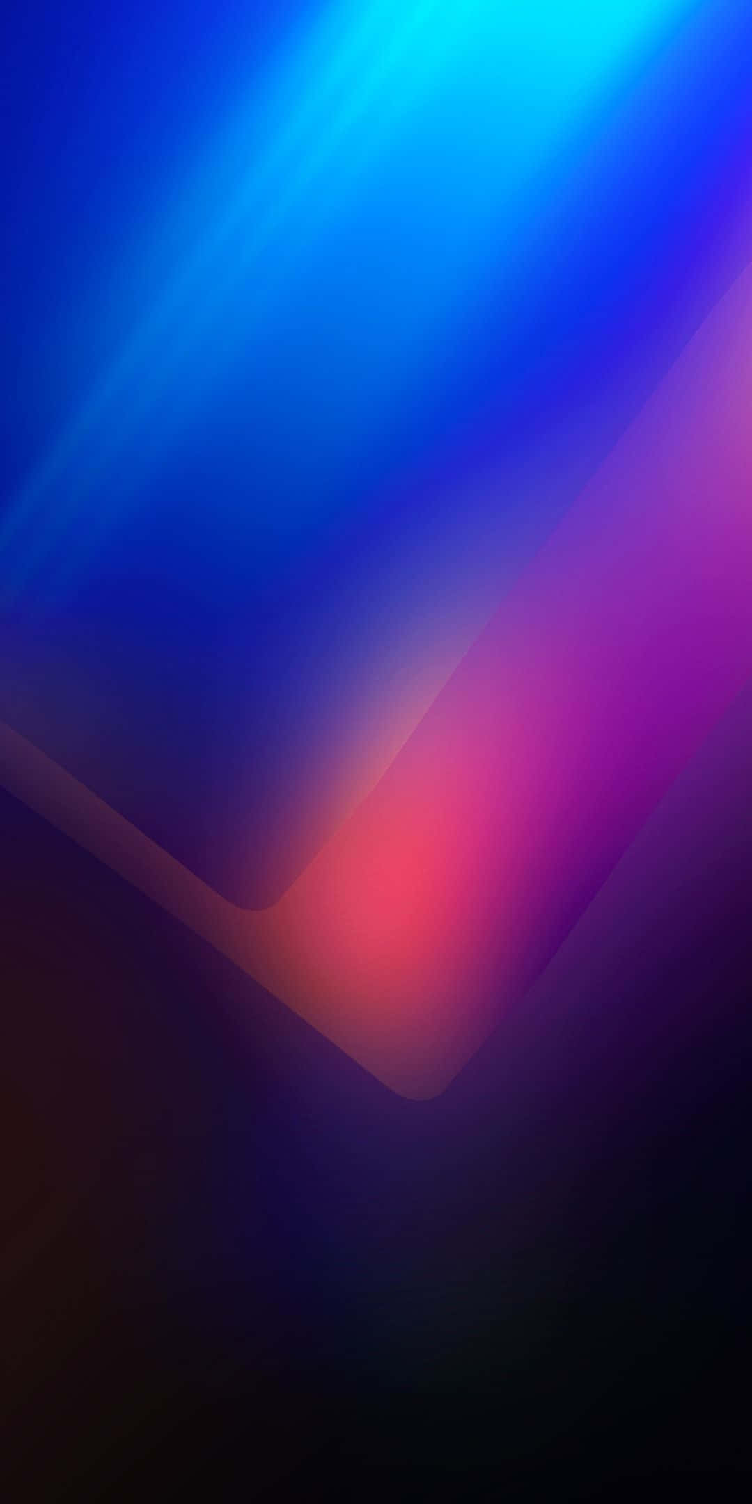 วอลเปเปอร์คลื่นสีฟ้าสไตล์ Xiaomi วอลเปเปอร์