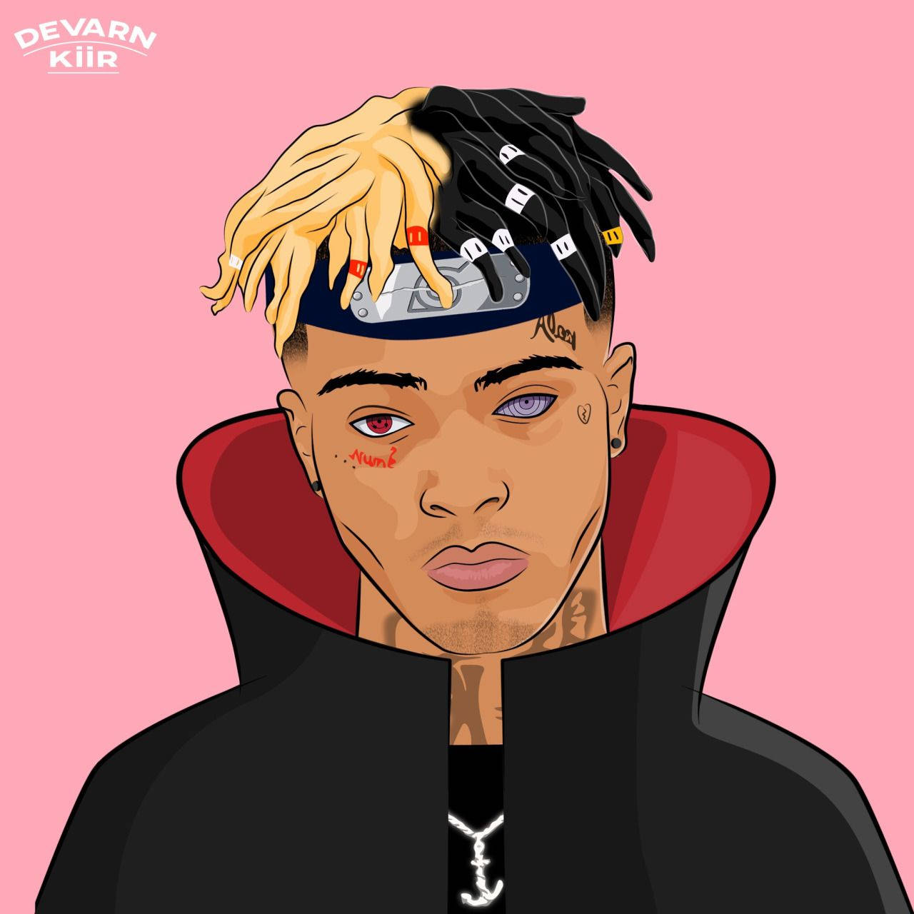 Xxxtentacion อนิเมะ เสื้อคลุมอาคัตสึกิ วอลเปเปอร์