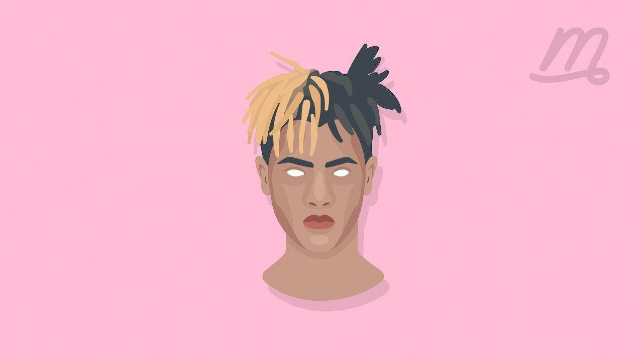 Xxxtentacion อนิเมะ ศิลปะสีชมพู วอลเปเปอร์