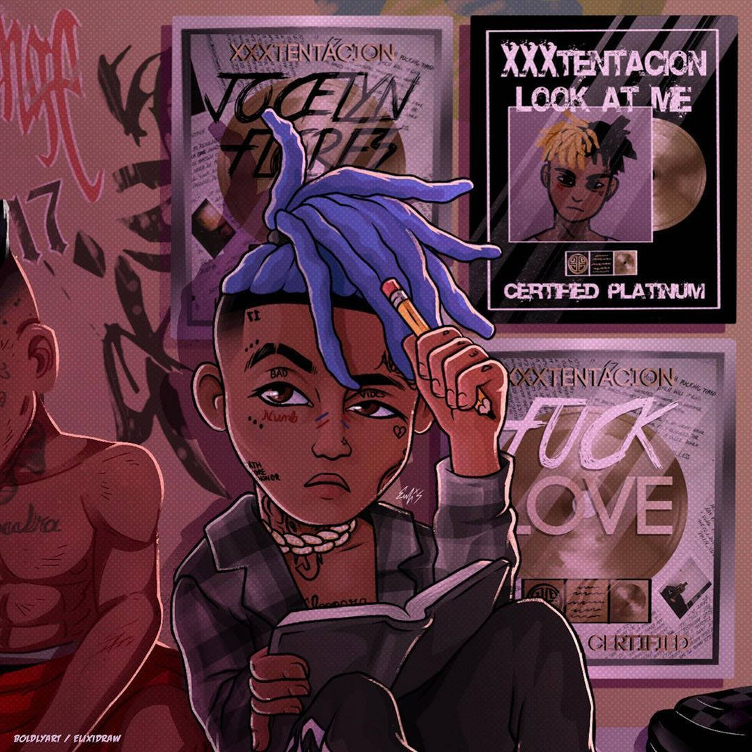 ภาพอนิเมะ Xxxtentacion วอลเปเปอร์