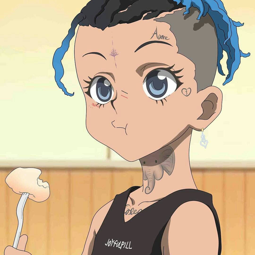 Xxxtentacion อนิเมะ รอยสักช้าง วอลเปเปอร์