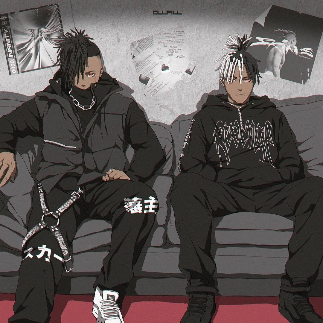 Xxxtentacion อนิเมะกับ Scarlxrd วอลเปเปอร์