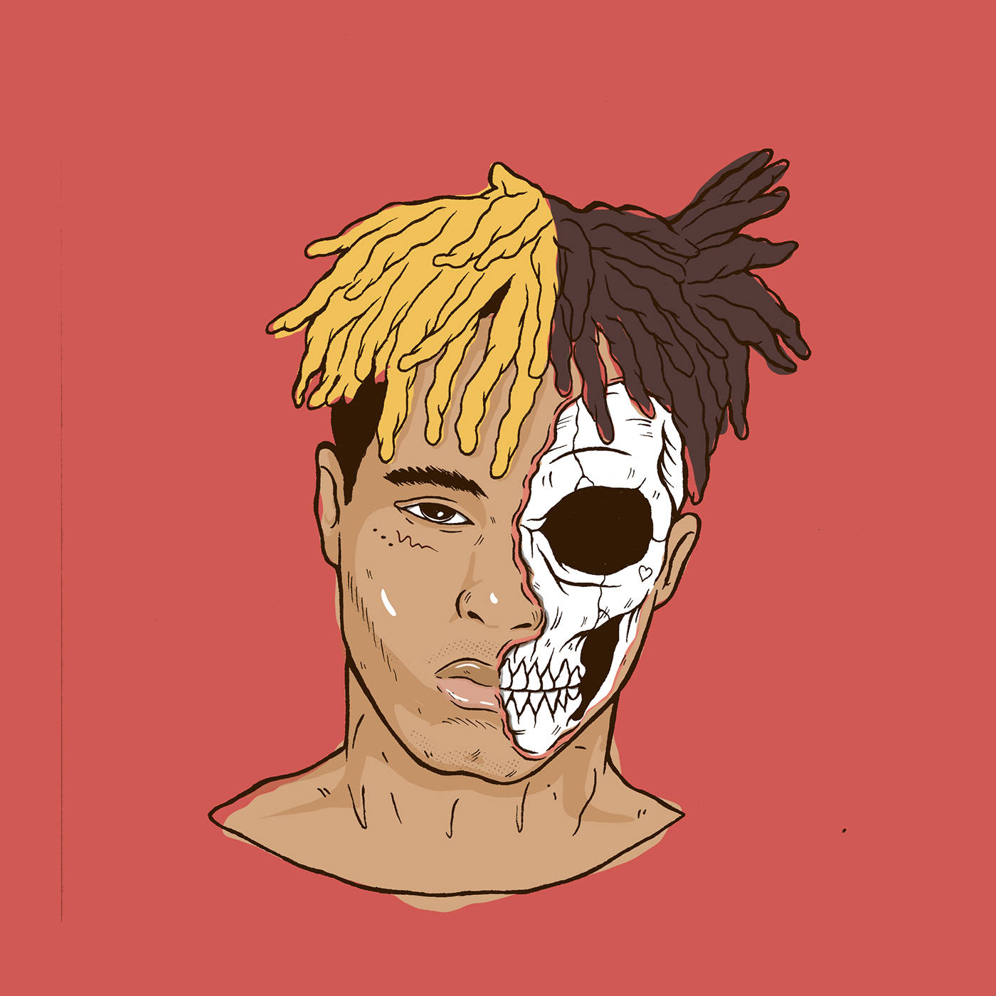 Xxxtentacion อนิเมะอาร์ต วอลเปเปอร์