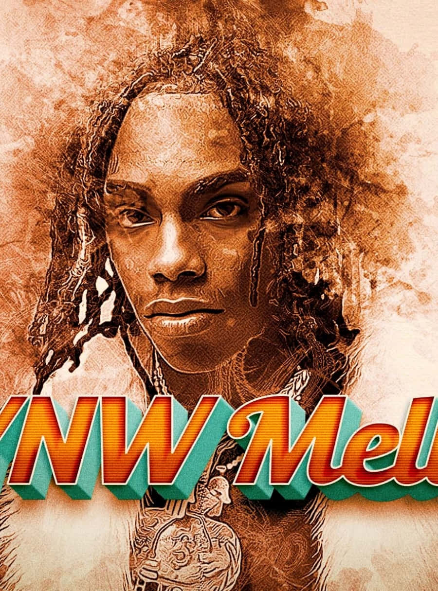 ภาพประกอบการ์ตูน YNW Melly วอลเปเปอร์