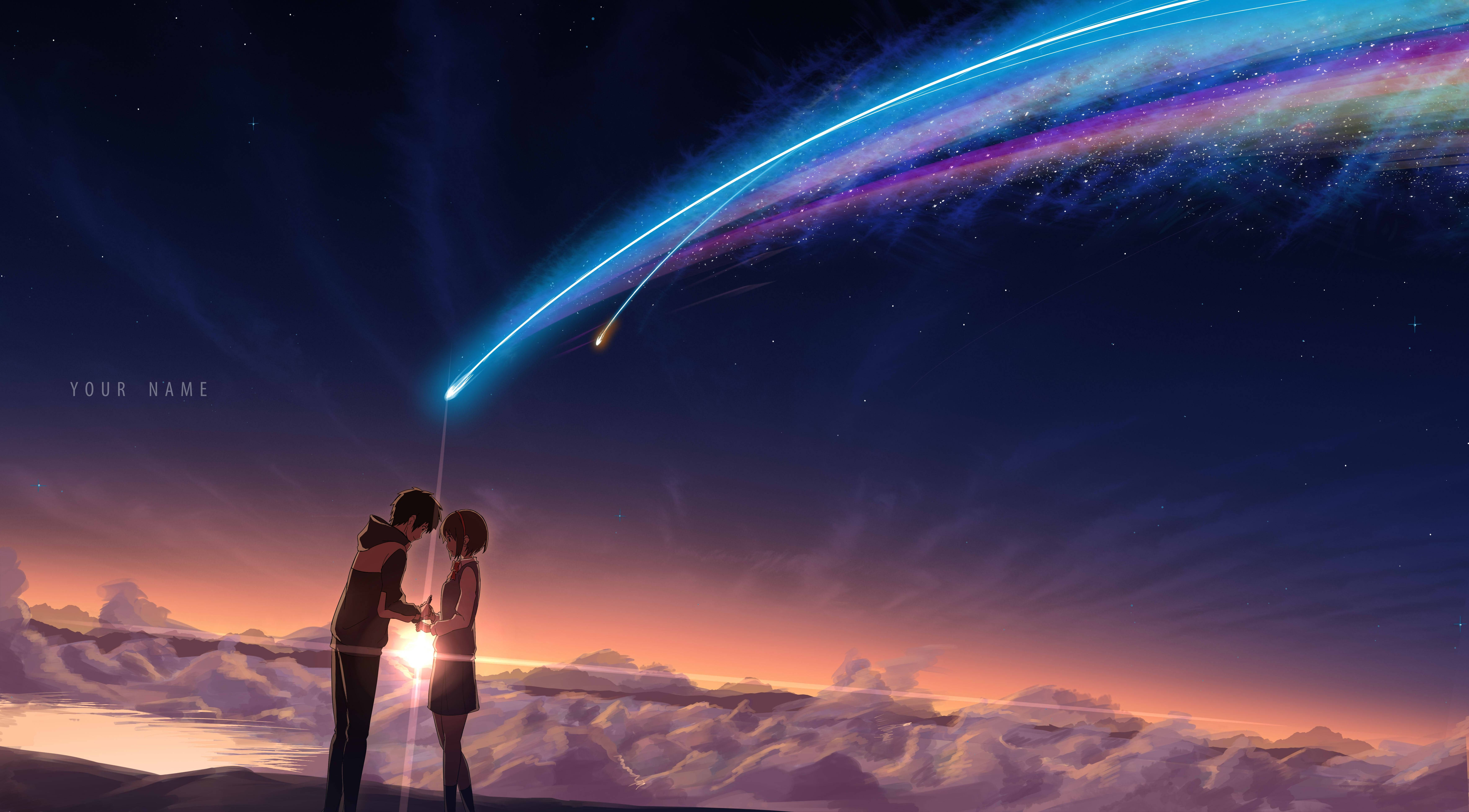 อนิเมะ Your Name คู่รักสุดหวาน วอลเปเปอร์