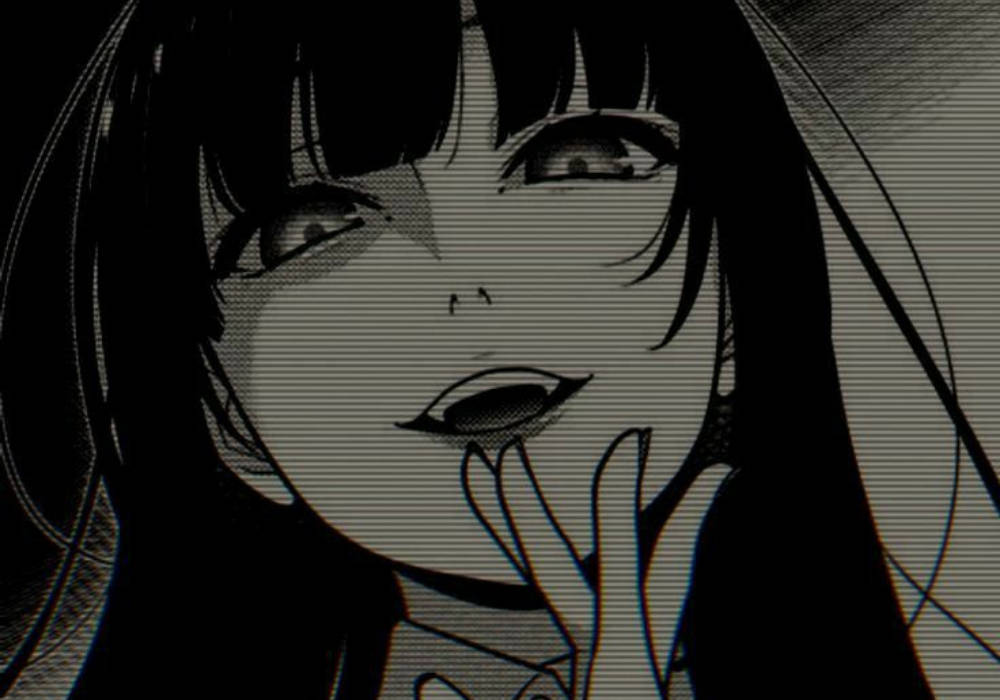 Yumeko Jabami รูปโปรไฟล์อนิเมะแนวเอ็ดจี้ วอลเปเปอร์