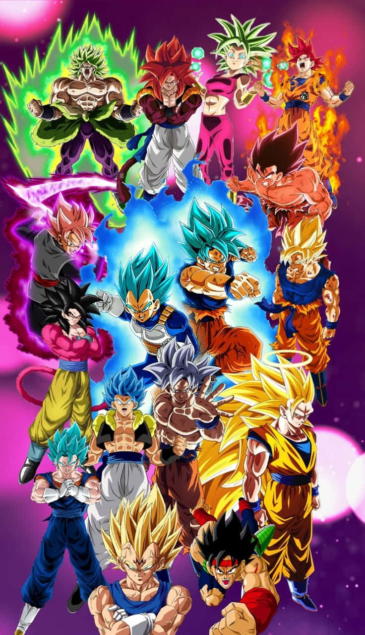 ภาพพลังของดราก้อนบอล Z วอลเปเปอร์