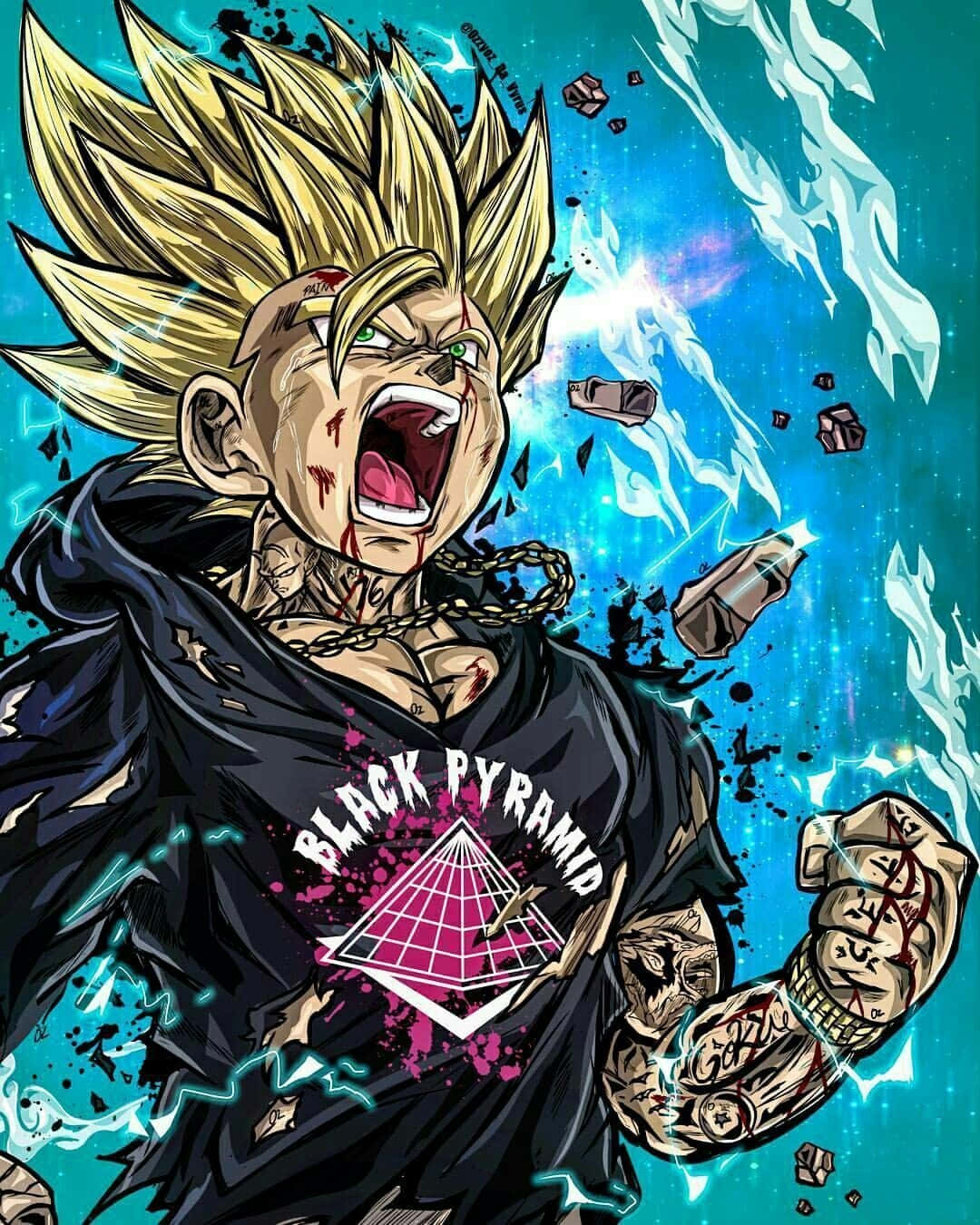 การ์ตูนอนิเมะโกคูสุดเท่ ดราก้อนบอล Z วอลเปเปอร์