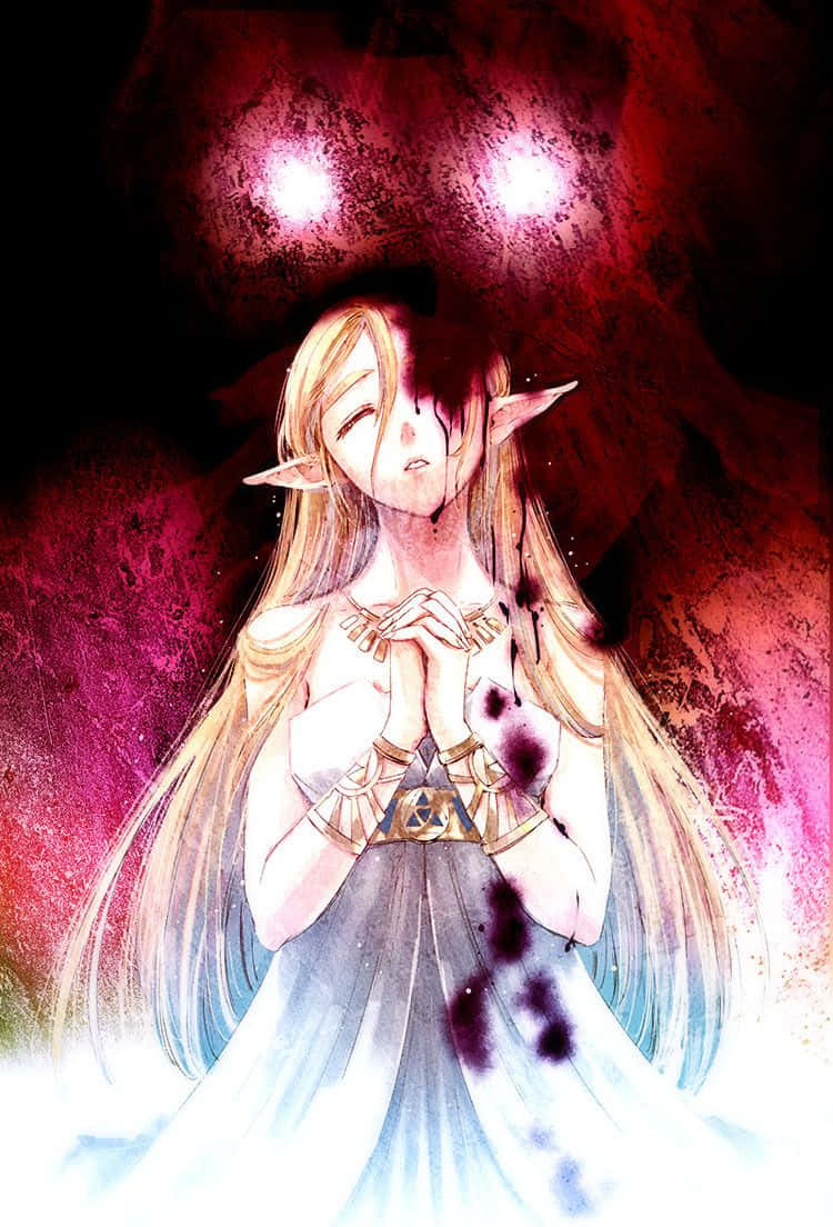 เจ้าหญิงเซลด้าร้องไห้ Zelda BOTW วอลเปเปอร์