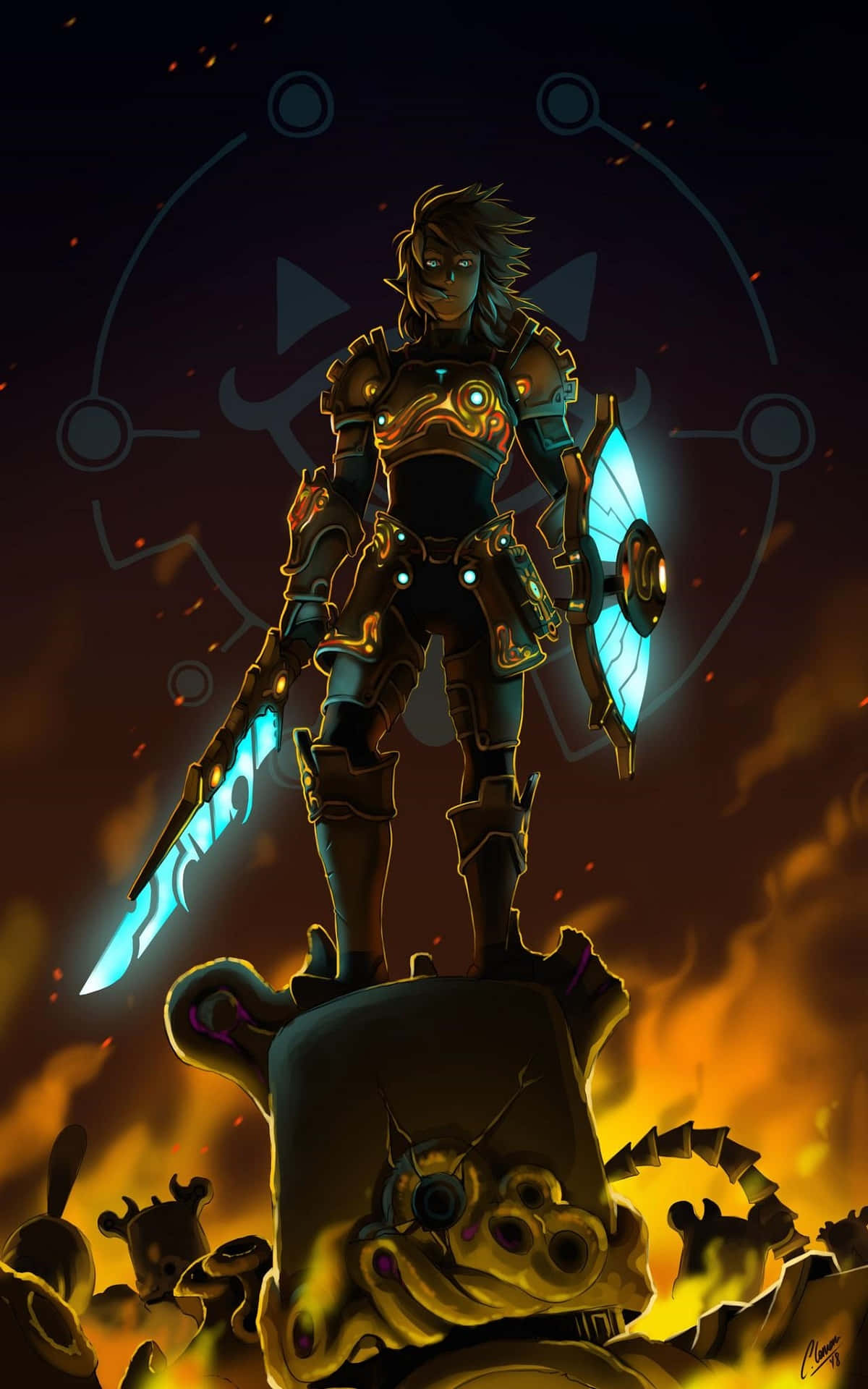 Zelda Phone - การผจญภัยมีชีวิตชีวา วอลเปเปอร์
