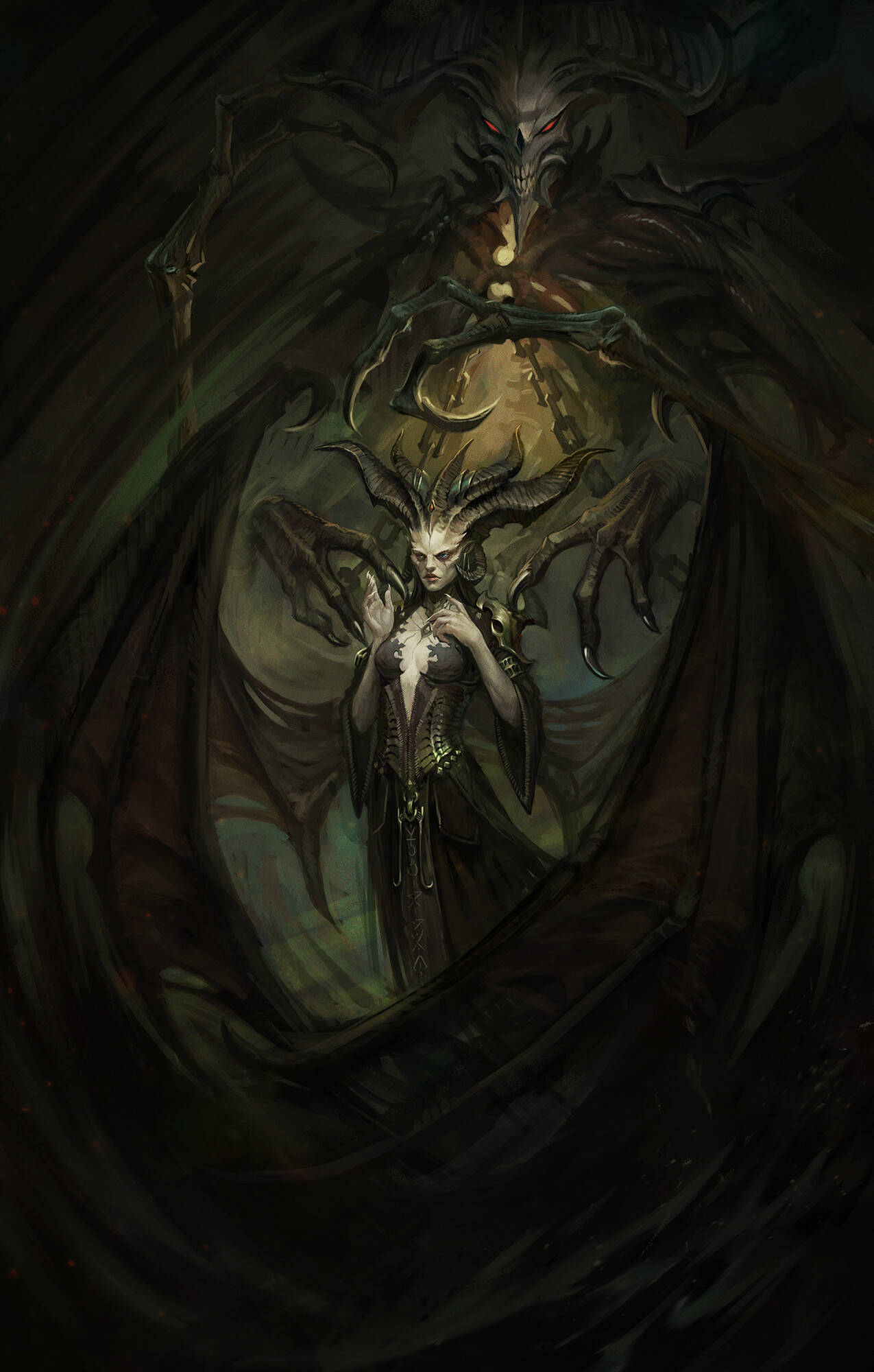 กรงเล็บลิลิธ Diablo 4 วอลเปเปอร์