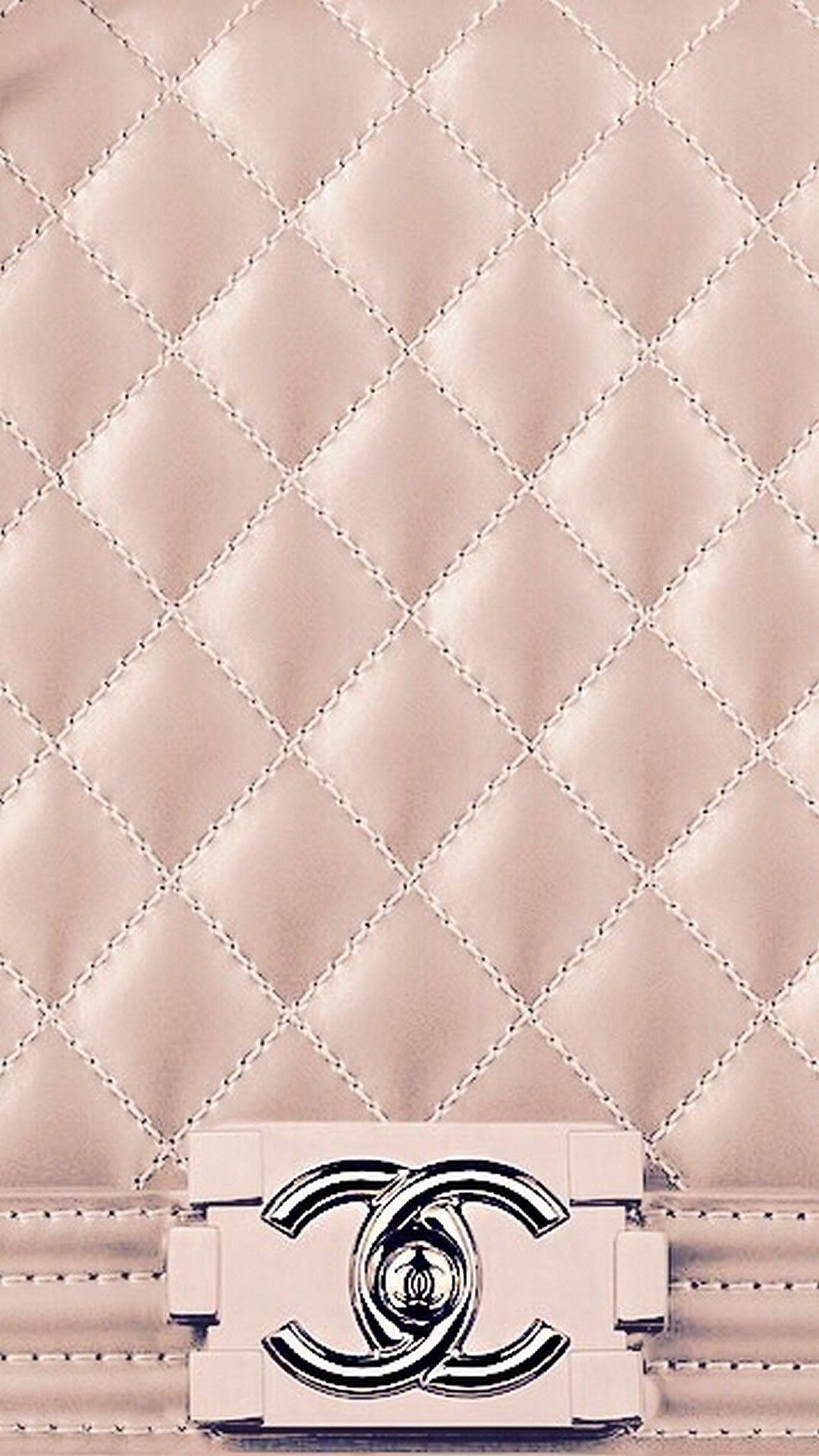 กระเป๋า Chanel สีโรสโกลด์สไตล์อีสเทติก วอลเปเปอร์