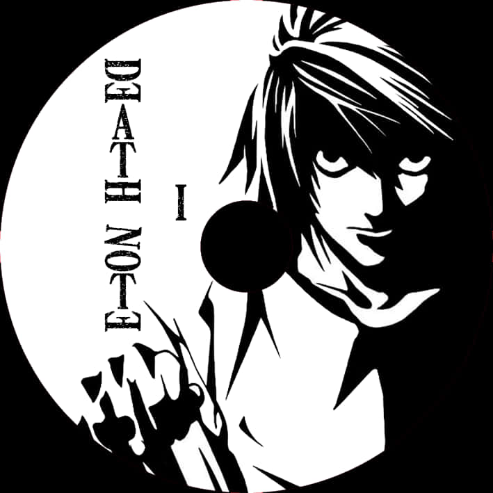 กราฟิกตัวละครอนิเมะ Death Note — อนิเมะ HD วอลเปเปอร์
