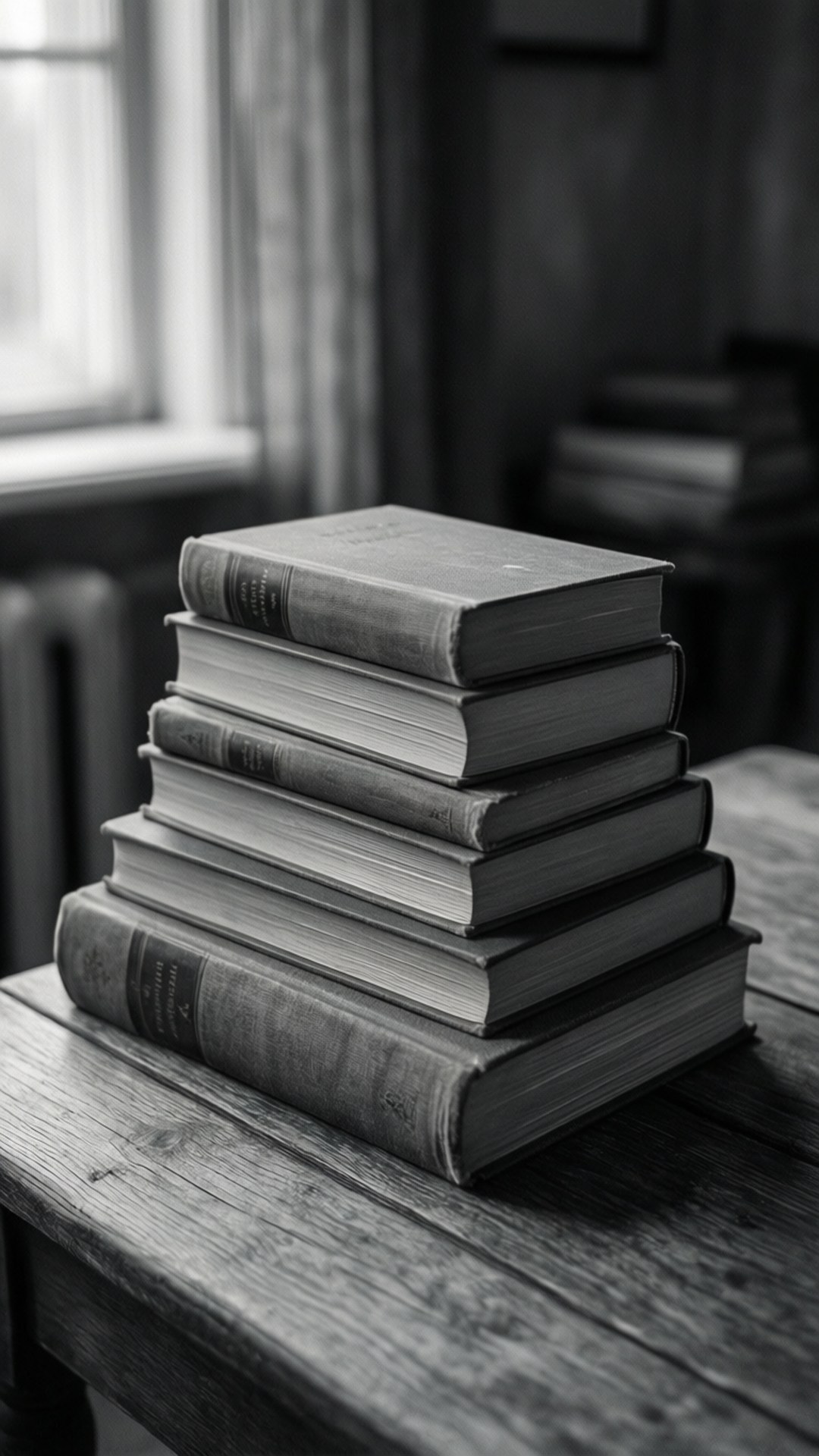 กองหนังสือสีเทา วอลเปเปอร์