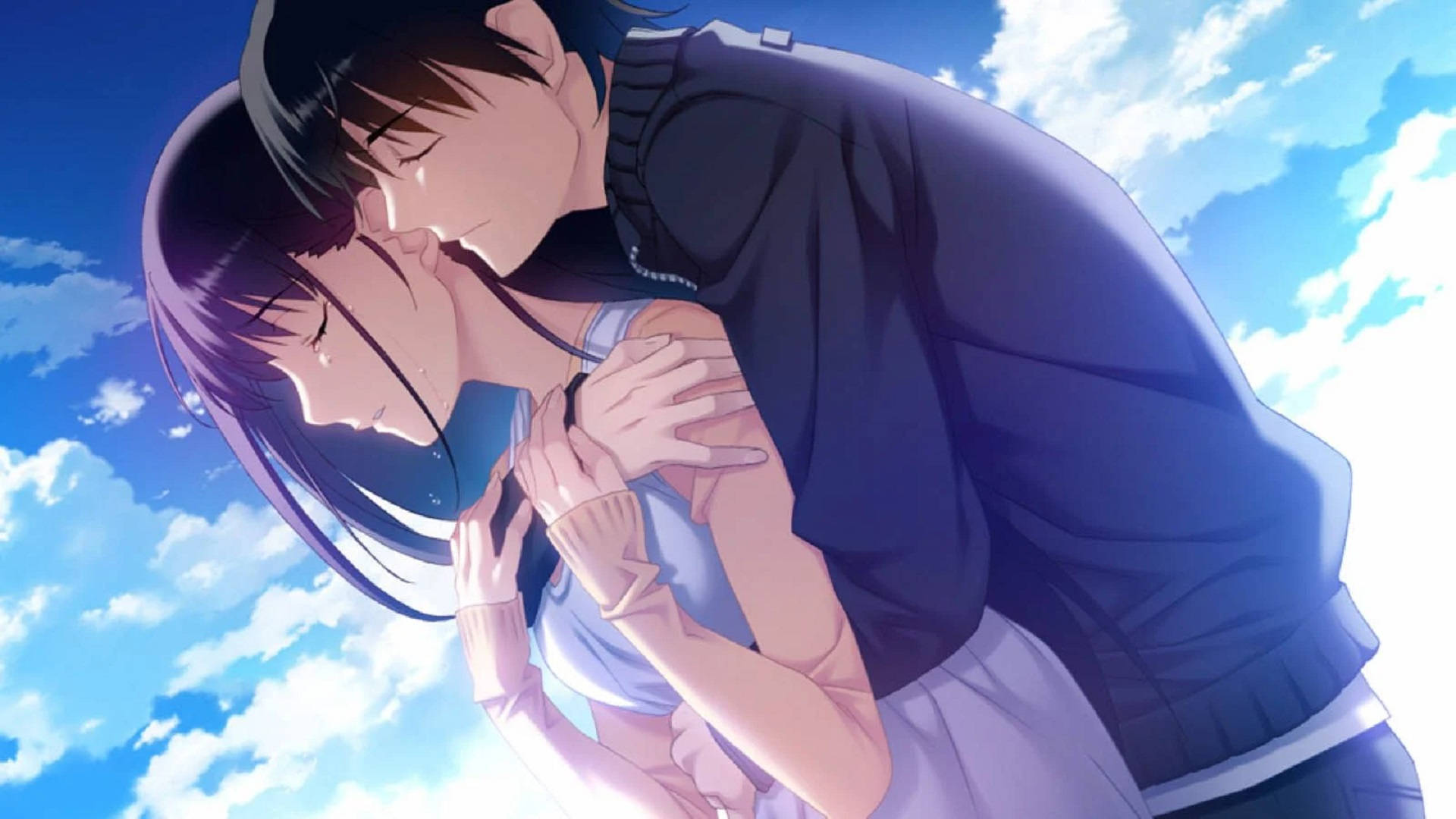 กอดอนิเมะหลับตา วอลเปเปอร์