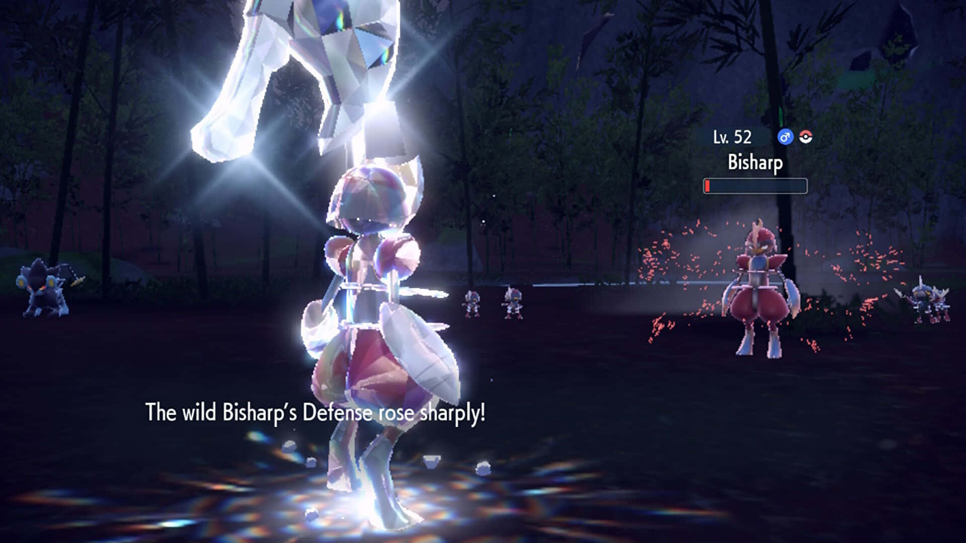 การต่อสู้ของบิชาร์ป โปเกมอน สการ์เล็ต และ ไวโอเล็ต วอลเปเปอร์