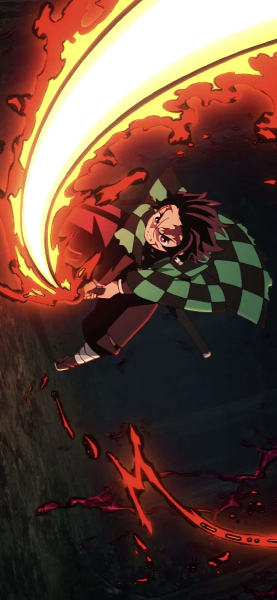การป้องกันสุดเก๋สำหรับ iPhone 11 ของคุณด้วยลาย Demon Slayer วอลเปเปอร์