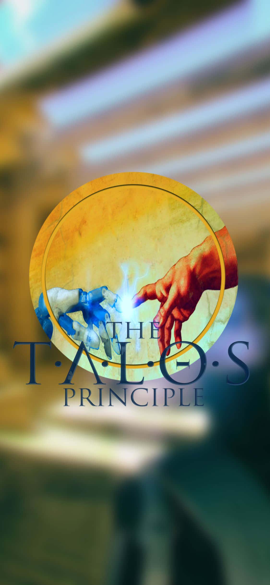 การผจญภัยรอคุณใน iPhone Xs - The Talos Principle วอลเปเปอร์