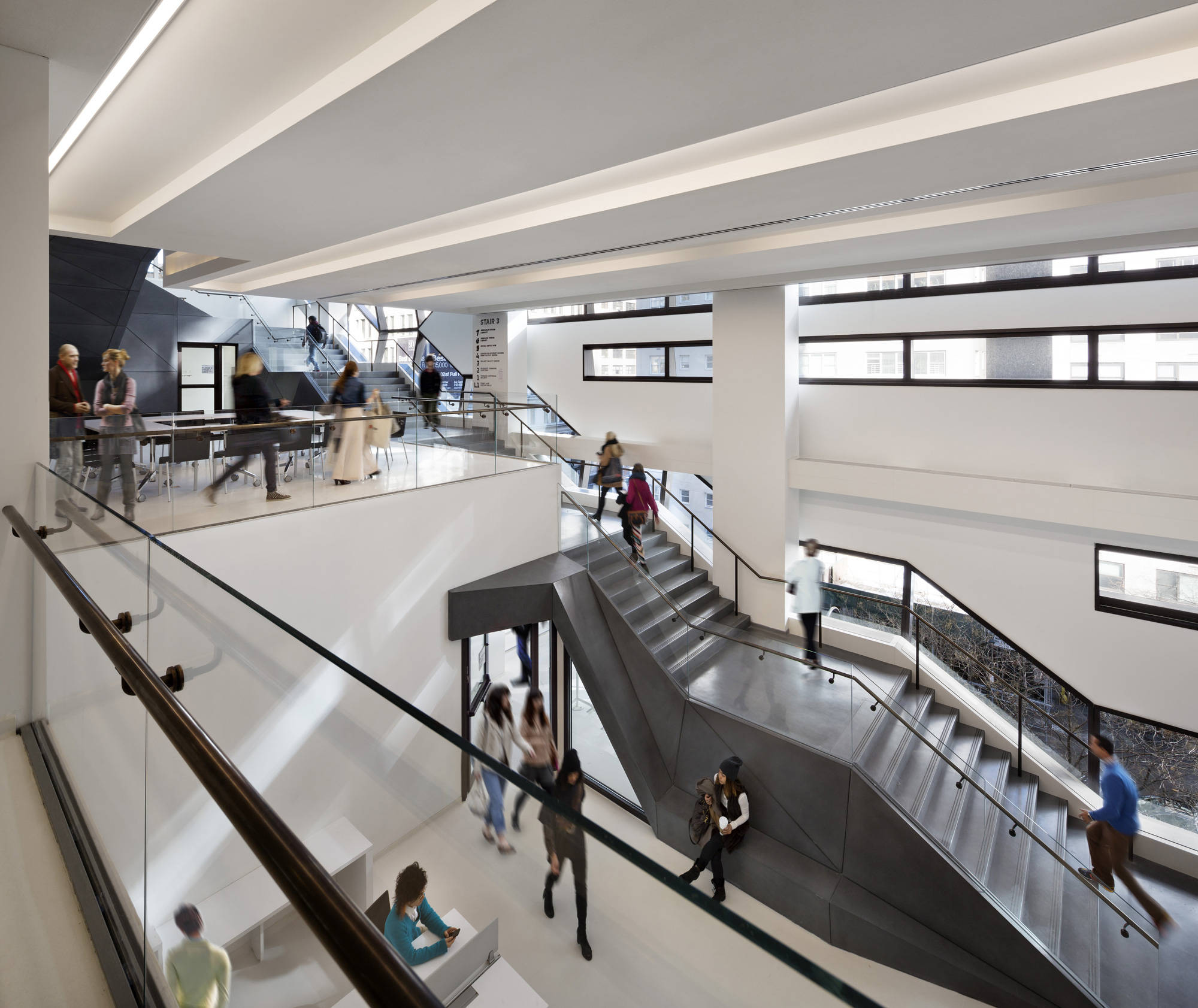 การออกแบบภายในสไตล์โมเดิร์นที่ The New School วอลเปเปอร์