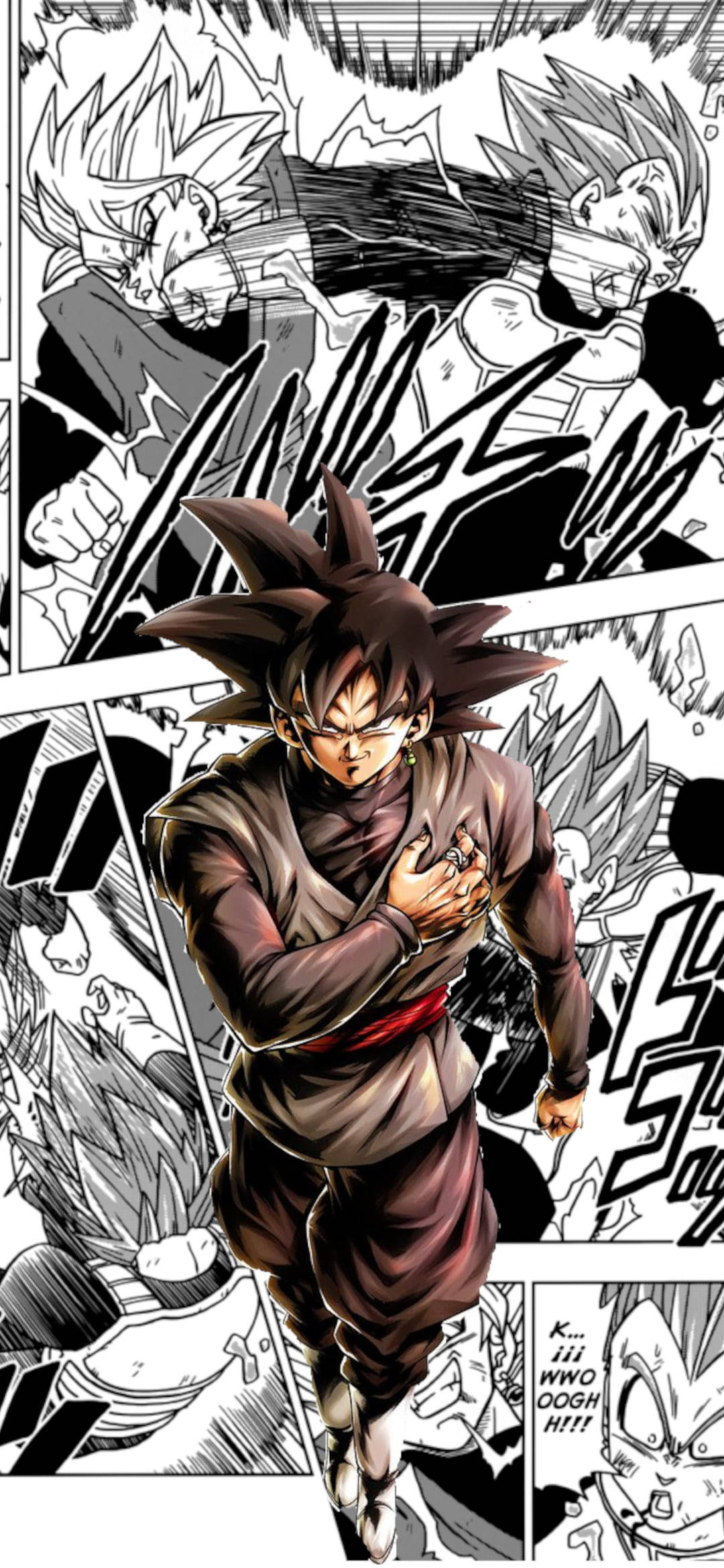 การ์ตูนวาด Goku Black PFP วอลเปเปอร์