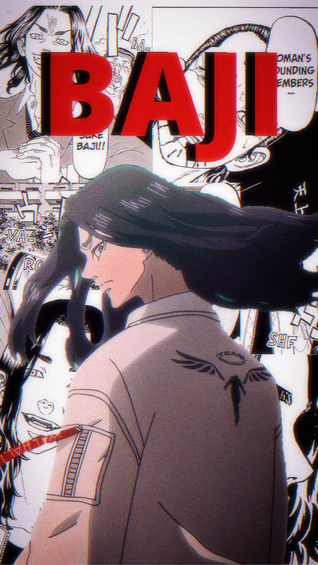 การ์ตูนสไตล์บาจิ โตเกียวรีเวนเจอร์ส วอลเปเปอร์