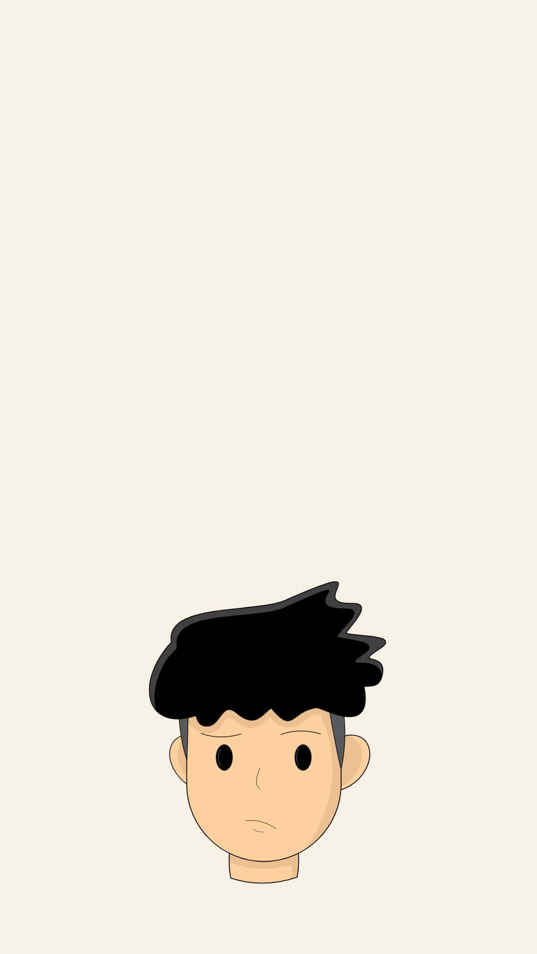 การ์ตูนหนุ่มหล่อสไตล์มินิมอล วอลเปเปอร์