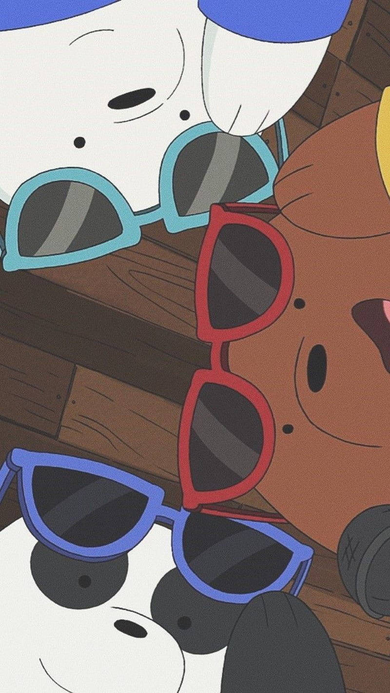 การ์ตูนหมีขั้วโลก We Bare Bears วอลเปเปอร์