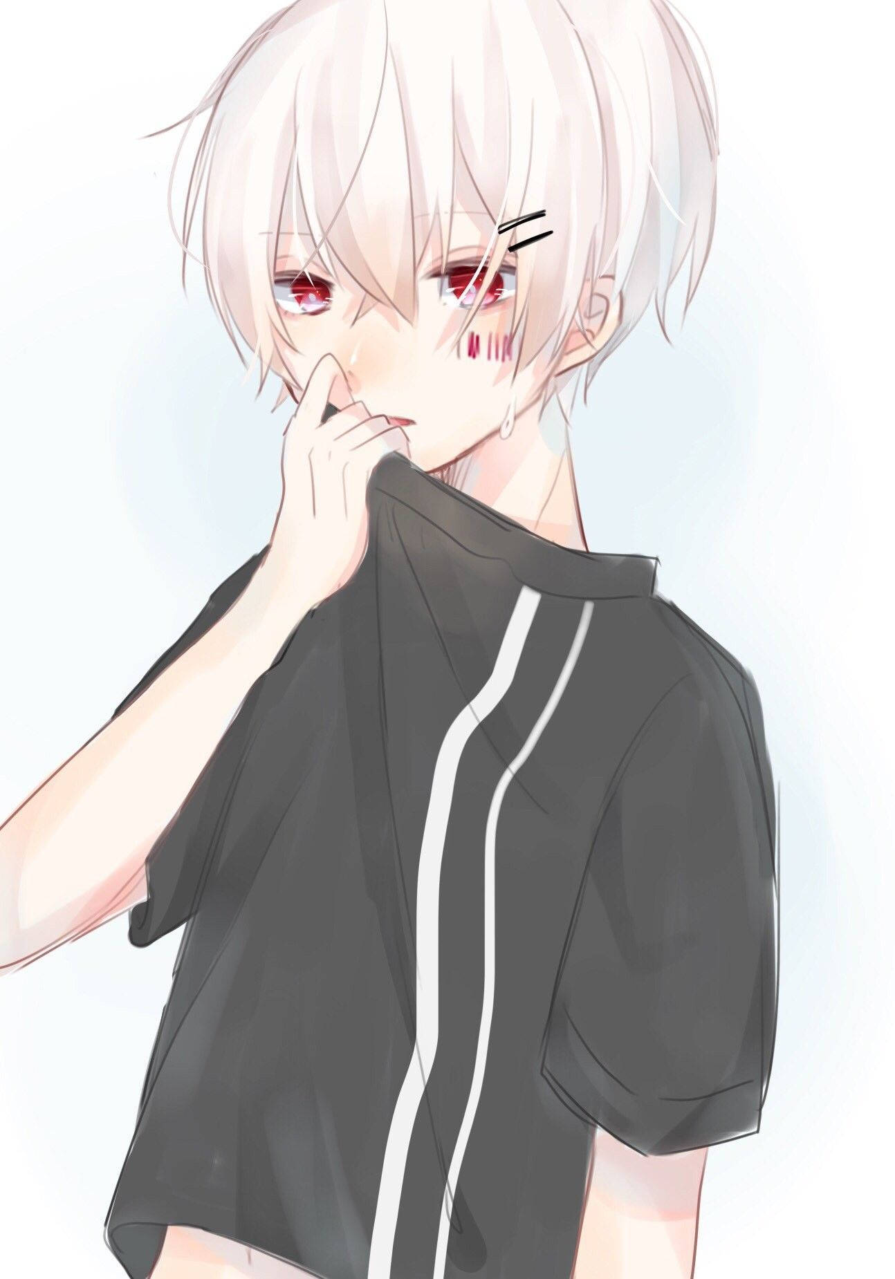 การ์ตูนเด็กผู้ชายน่ารักผมขาว วอลเปเปอร์