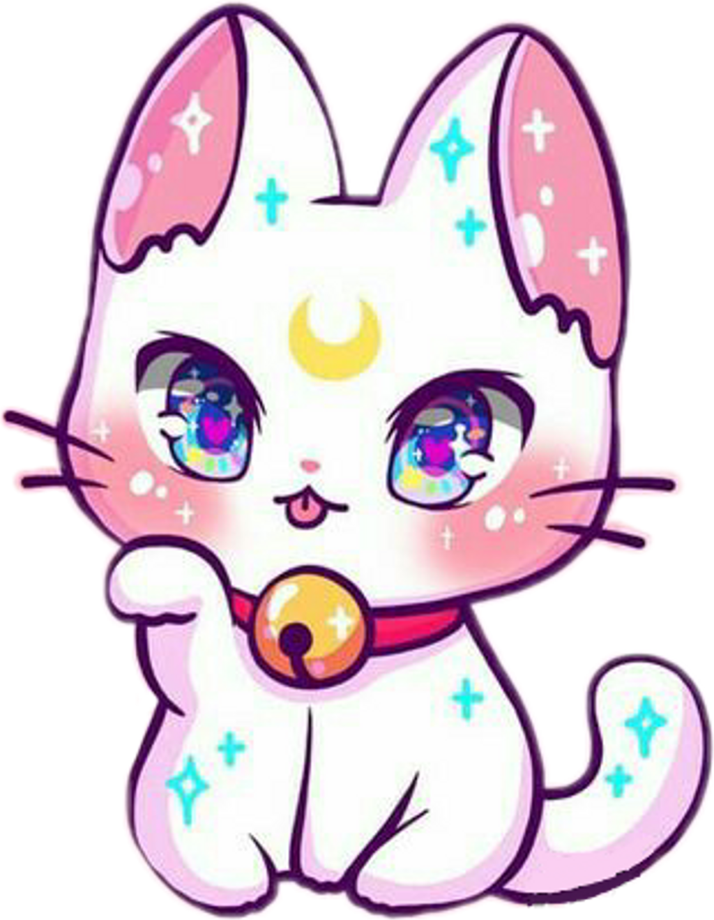 การ์ตูนแมวน่ารักคาวาอี้ วอลเปเปอร์