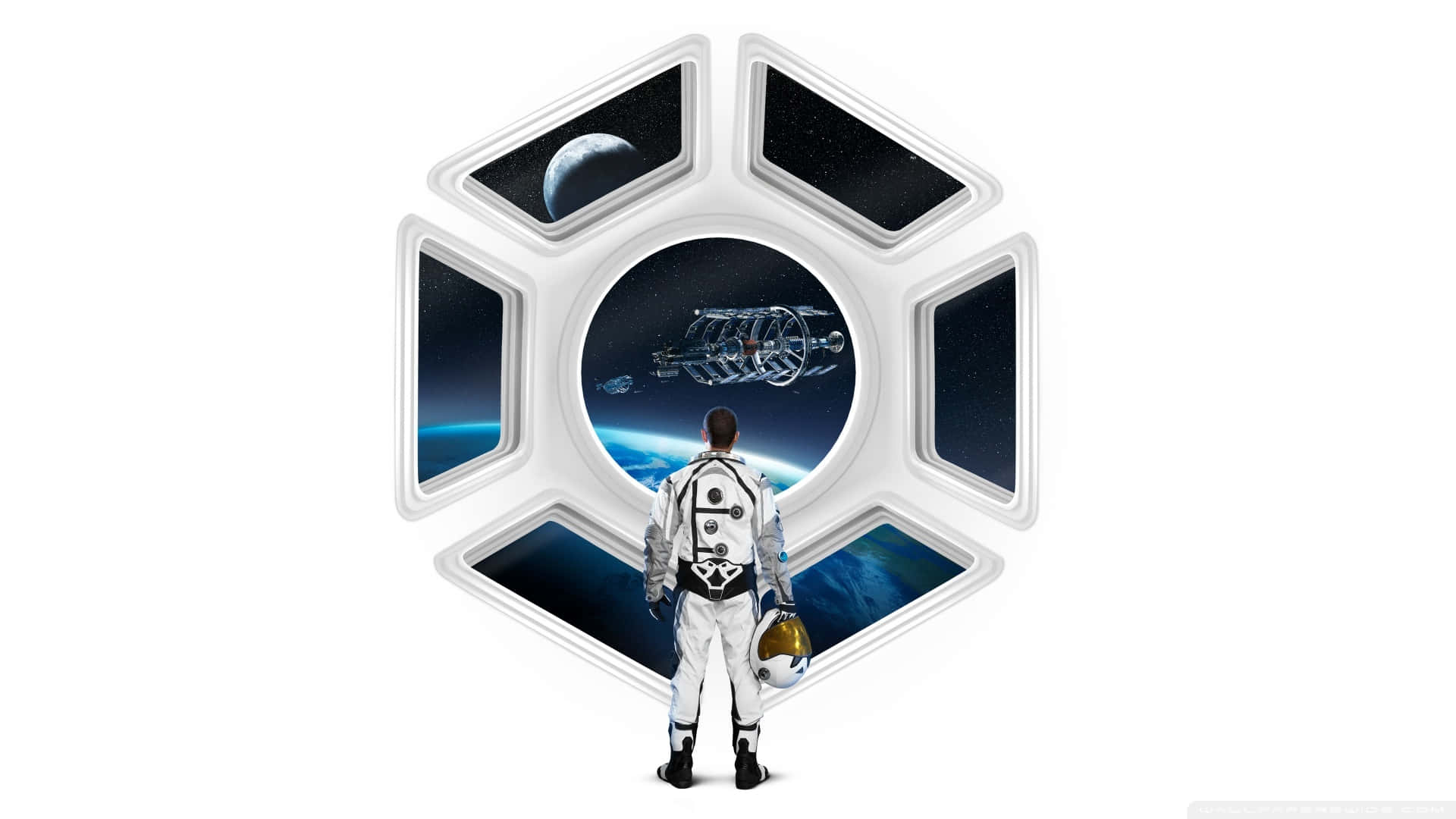 กำลังมองอวกาศ พื้นหลัง Civilization Beyond Earth ขนาด 1920x1080 วอลเปเปอร์