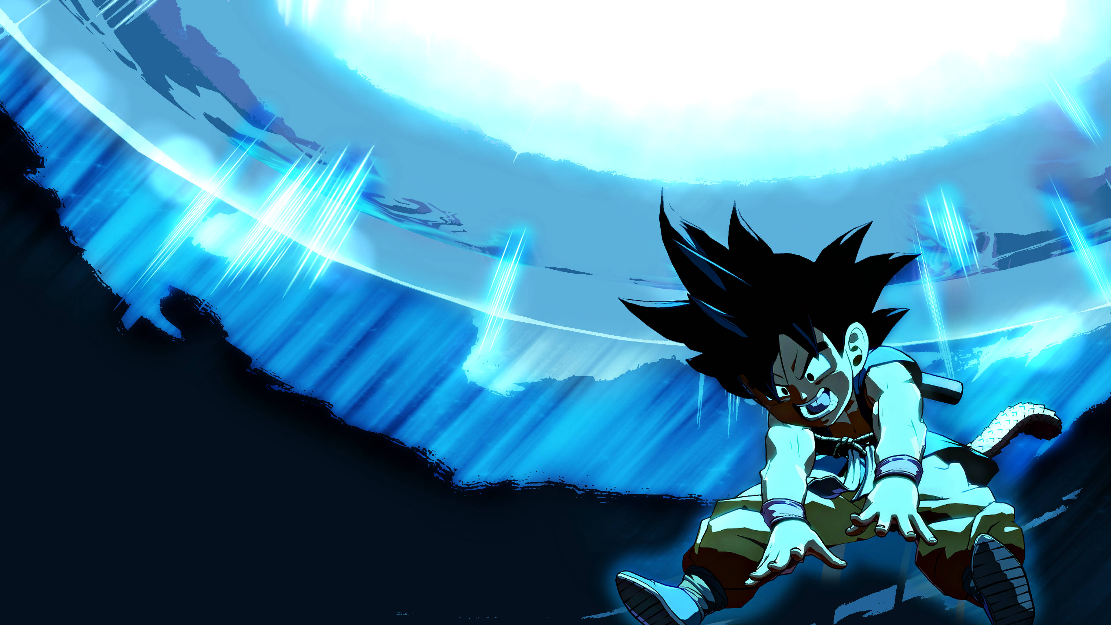 ก็อคคิเด็ก DBZ 4K วอลเปเปอร์