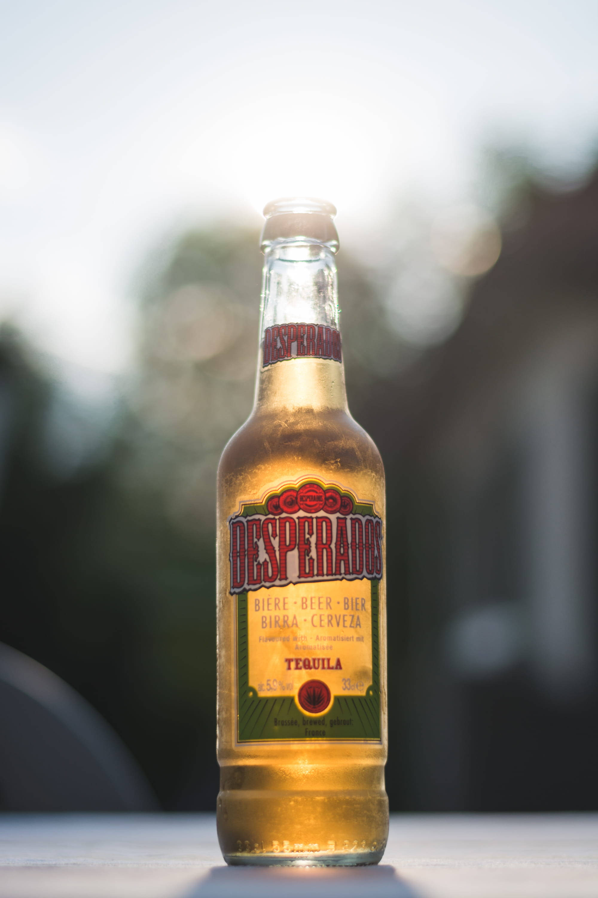 ขวดเตกีล่า Desperados วอลเปเปอร์