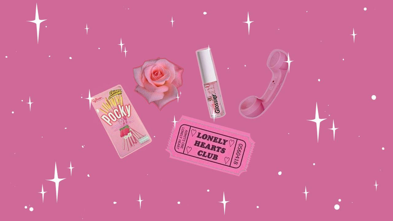 ของสาวๆสไตล์ Y2K วอลเปเปอร์