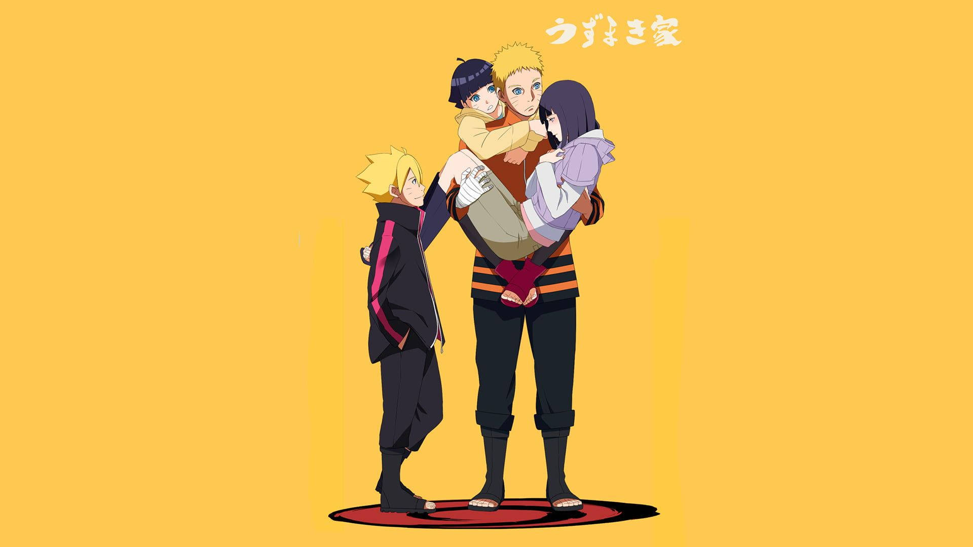 ครอบครัวนารูโตะและฮินาตะ วอลเปเปอร์