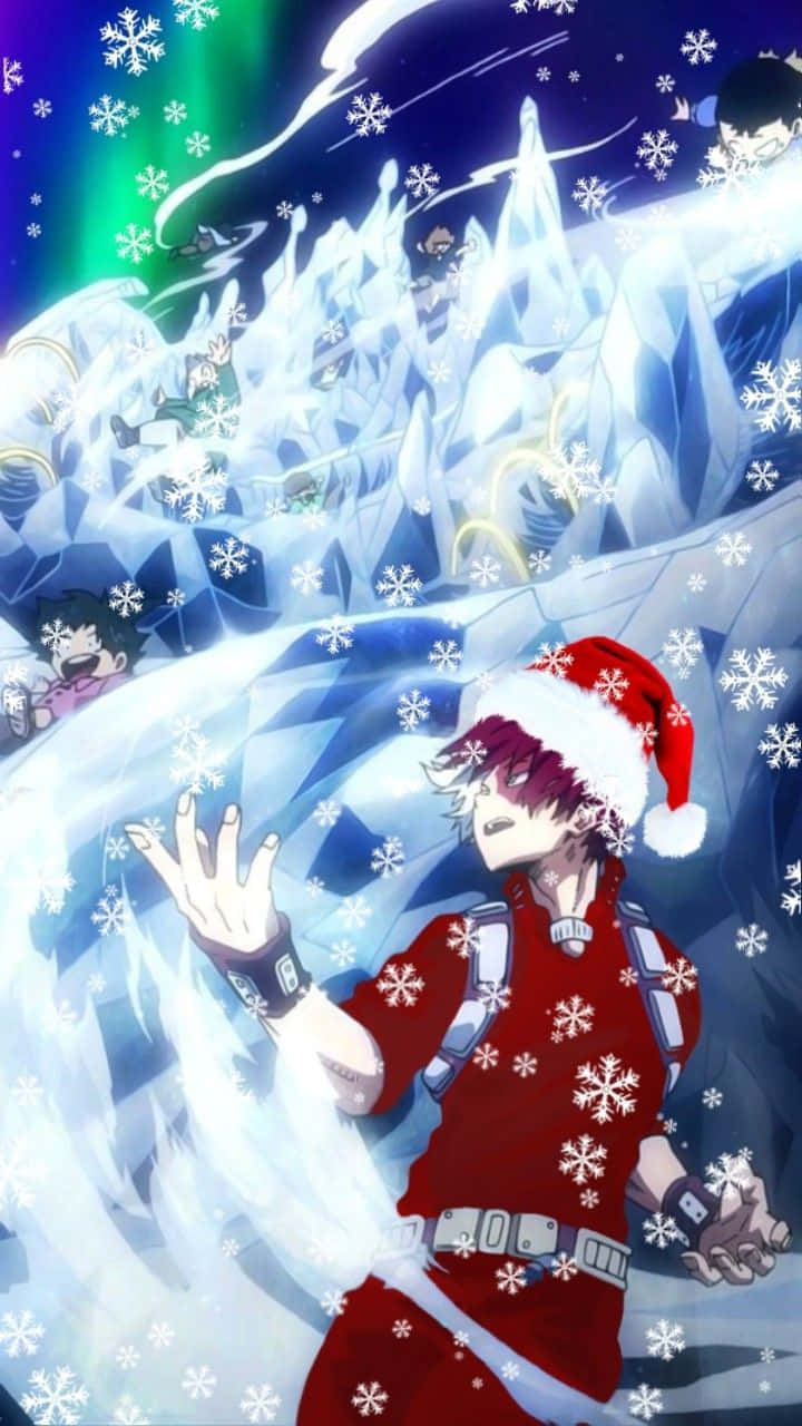 คริสต์มาสสุดป่วนสไตล์อนิเมะ! วอลเปเปอร์