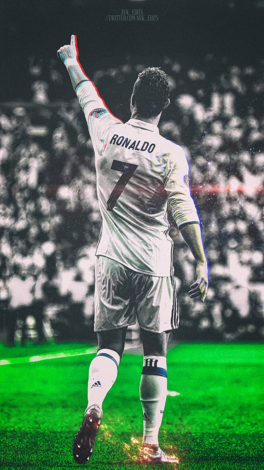 คริสเตียโน โรนัลโด นักฟุตบอลเจ๋ง ภาพด้านหลัง — GIF เจ๋ง วอลเปเปอร์