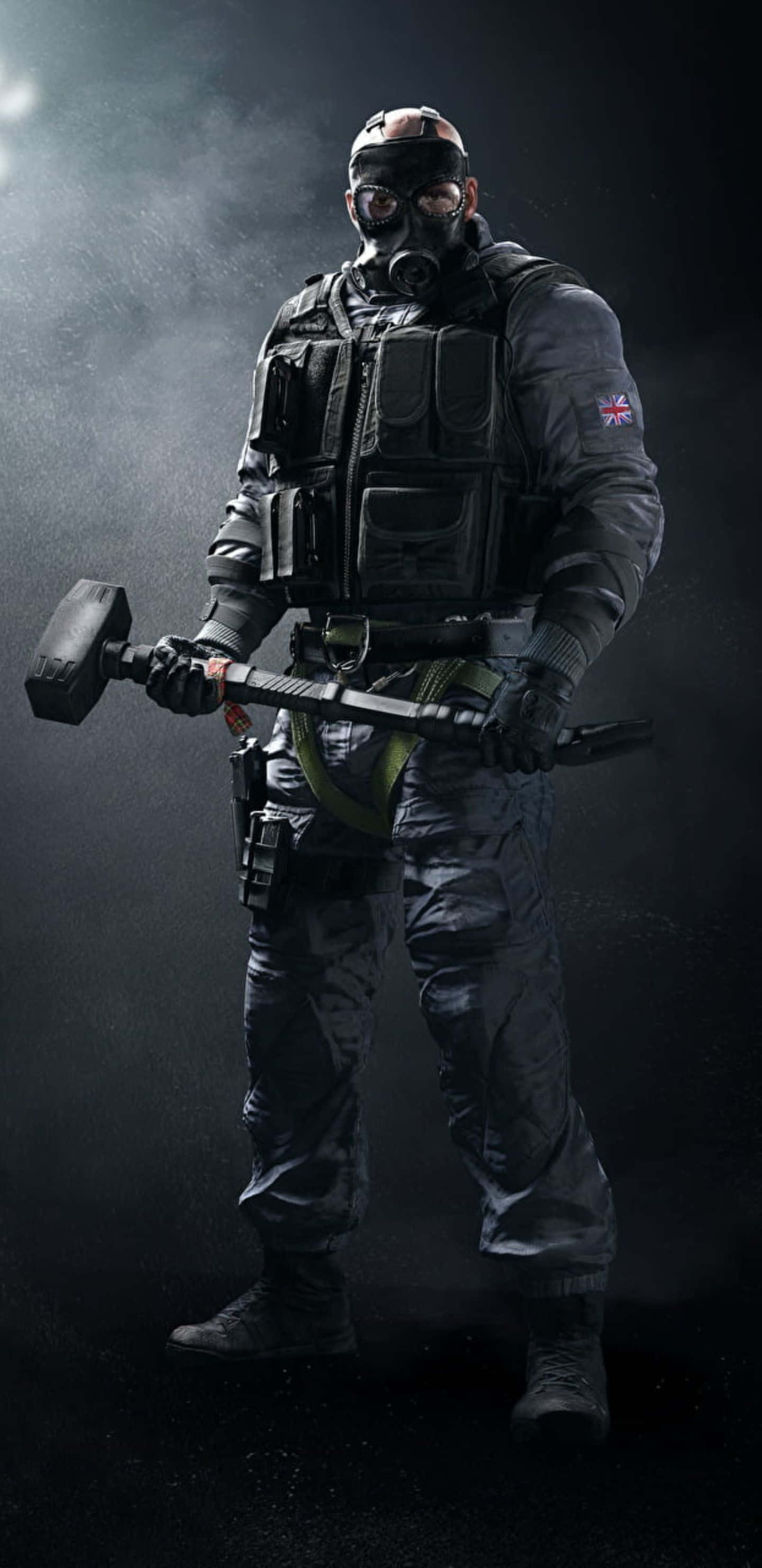 ความตื่นเต้นและแอคชั่นบน Google Pixel 3xL พร้อม Rainbow Six Siege วอลเปเปอร์